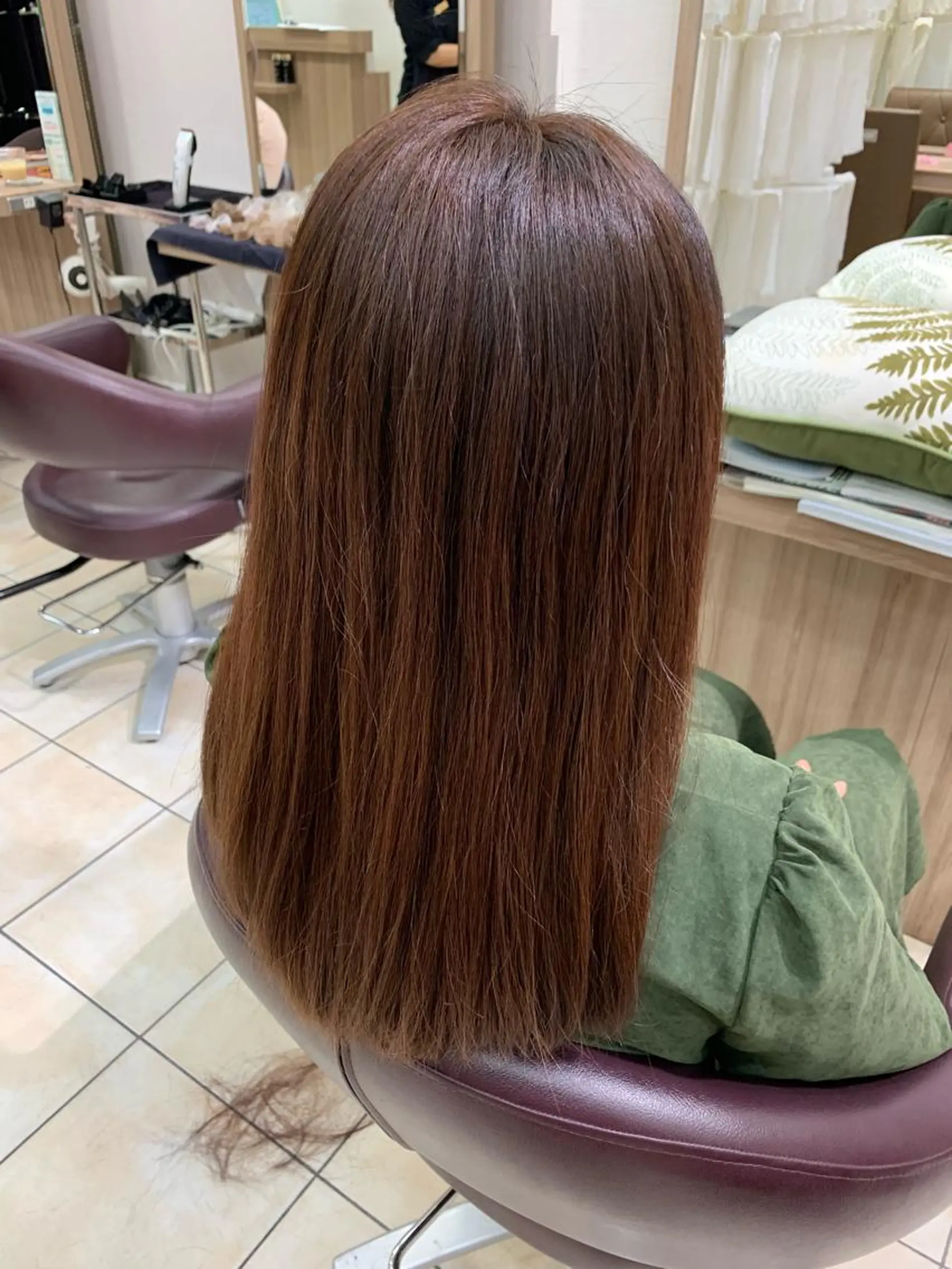 セミロング 韓国ヘア/レイヤー 🇰🇷/艶髪/長橋のヘアスタイル