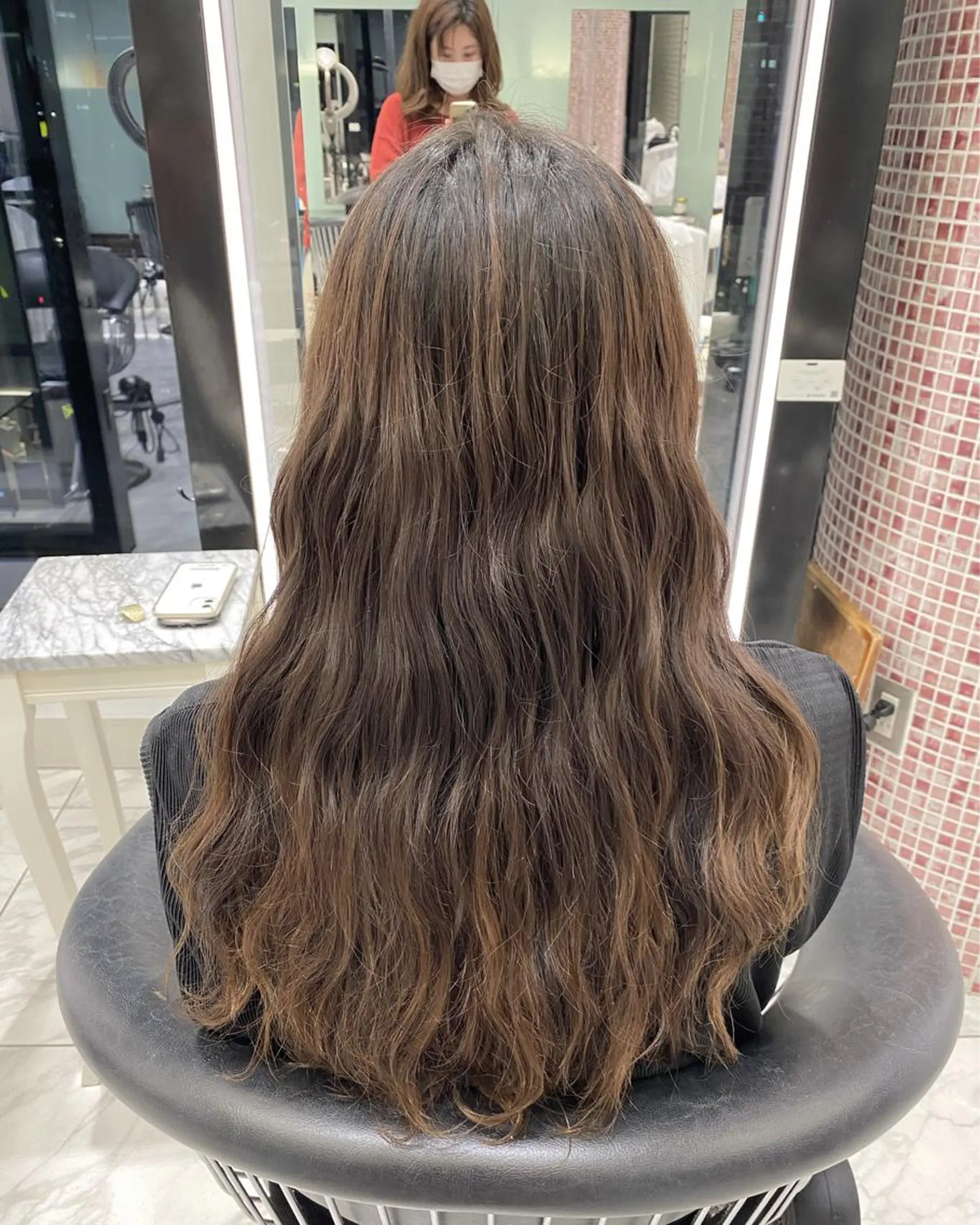 ロング パーマ ❤️パーマ美容師✂︎ 井口美緒のヘアスタイル