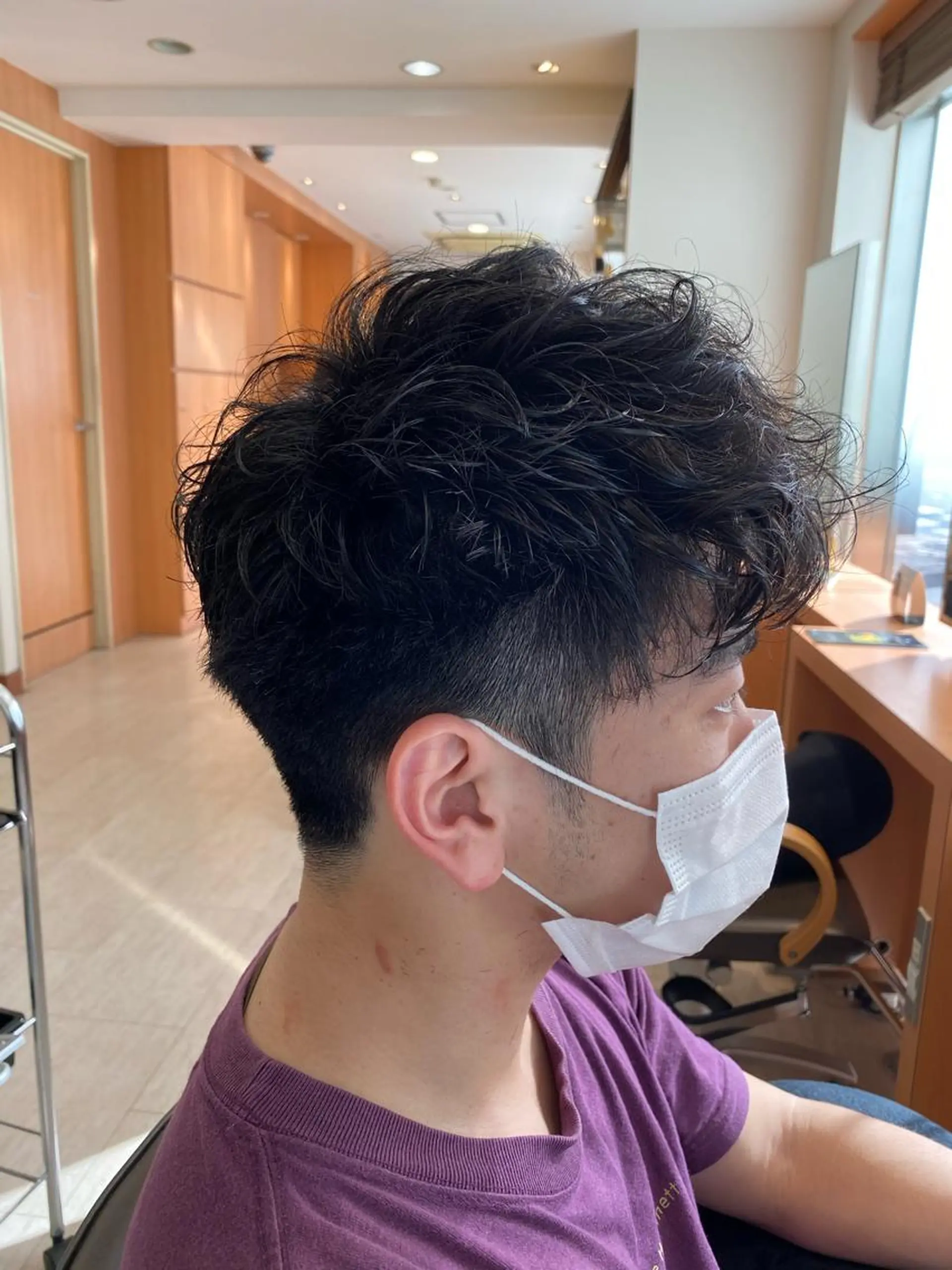 ショート パーマ メンズ 🟢NEGi🟣 🫧髪質改善のヘアスタイル