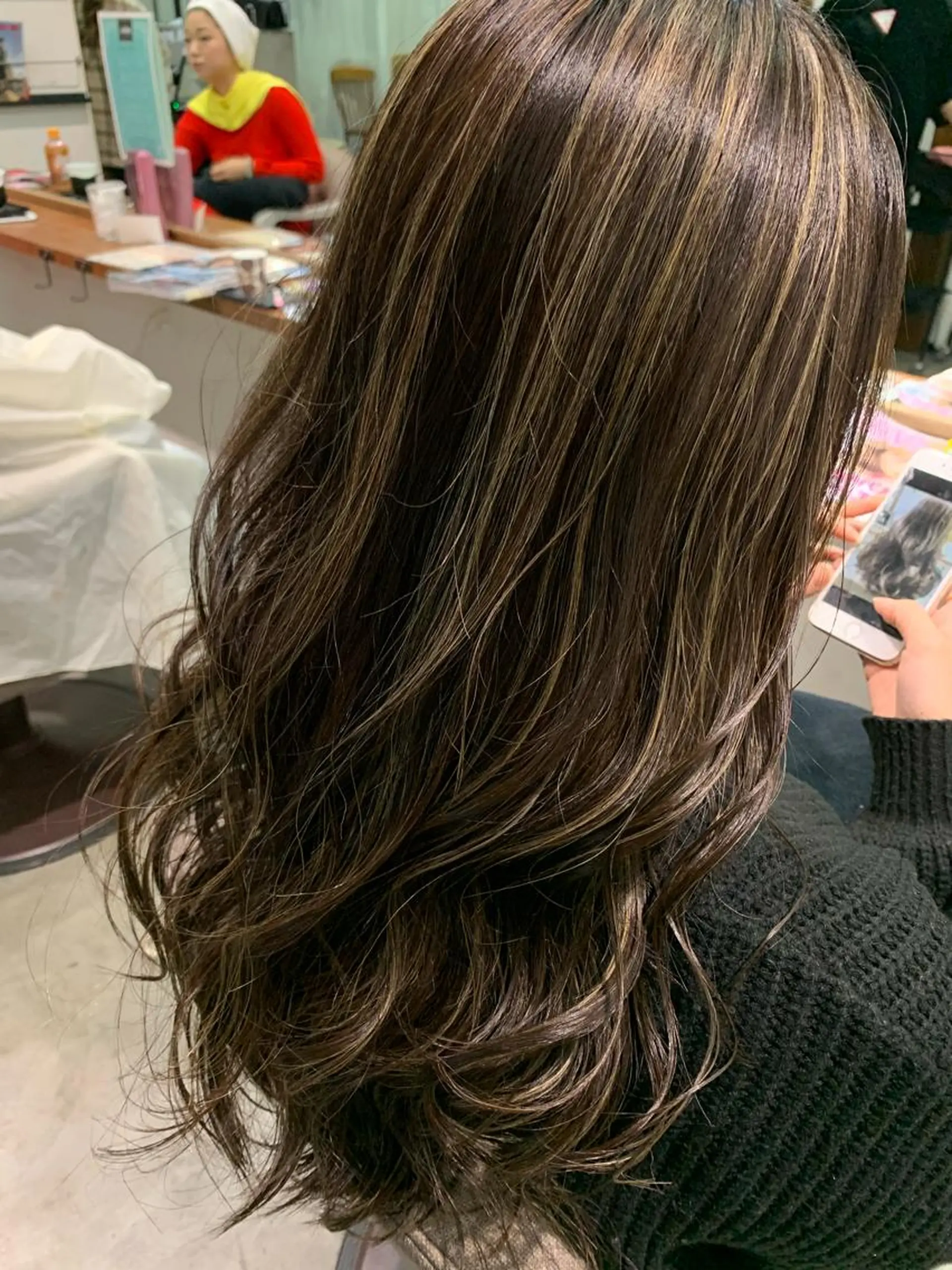 ロング カラー ヘアアレンジ 指名支持率NO.1 スタイリストのヘアスタイル