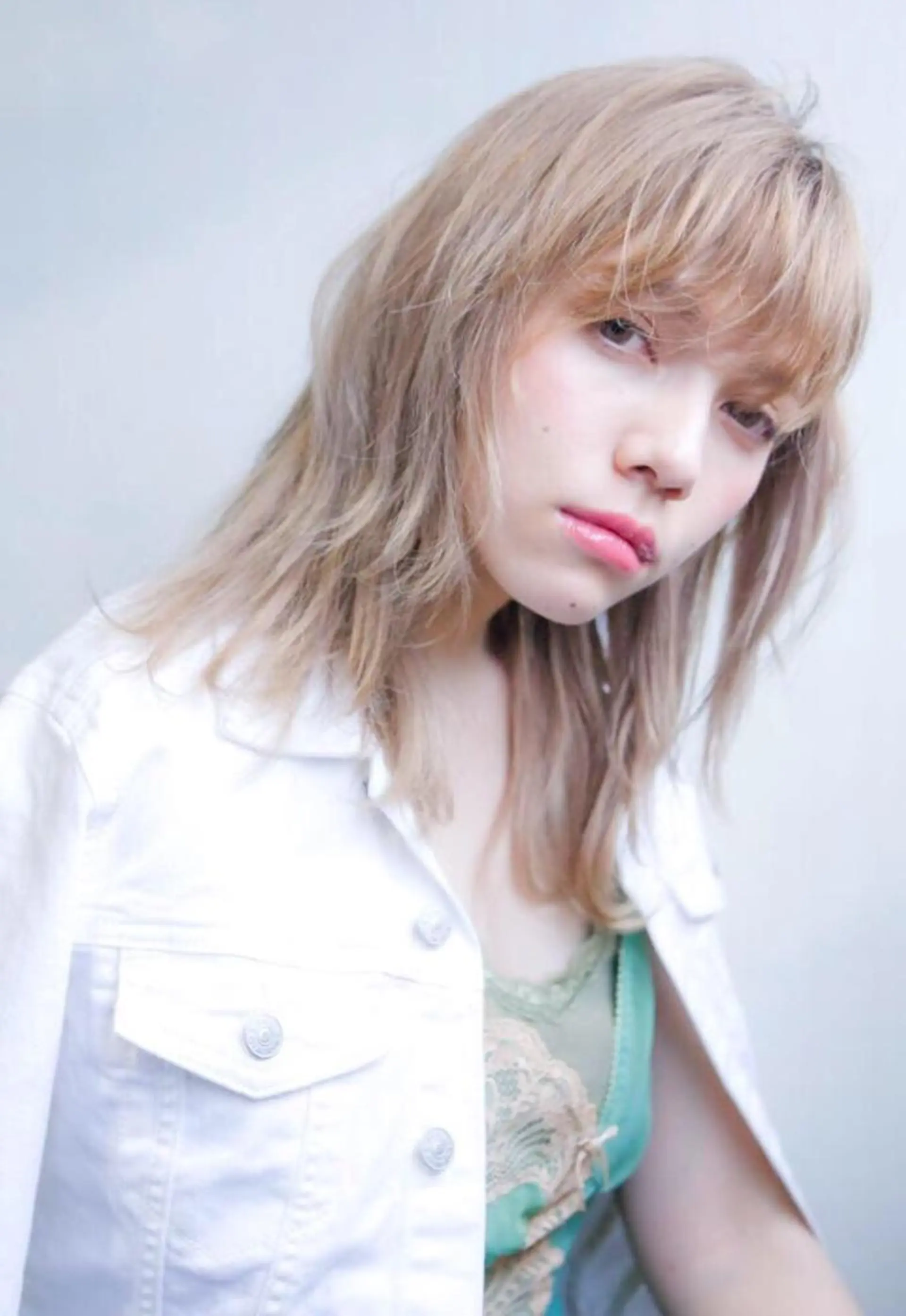 セミロング カラー hao所属・西山 頌太のヘアスタイル