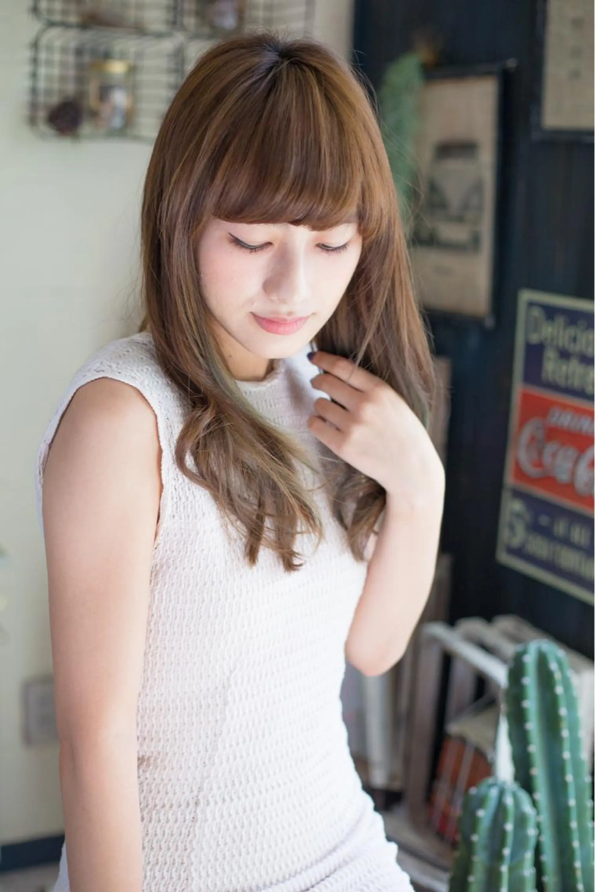 セミロング セミロングパーマ ボブ くびれヘア エクステ ハイライト エリアNo.1人気✨ ブリッツレボルト☘️のヘアスタイル