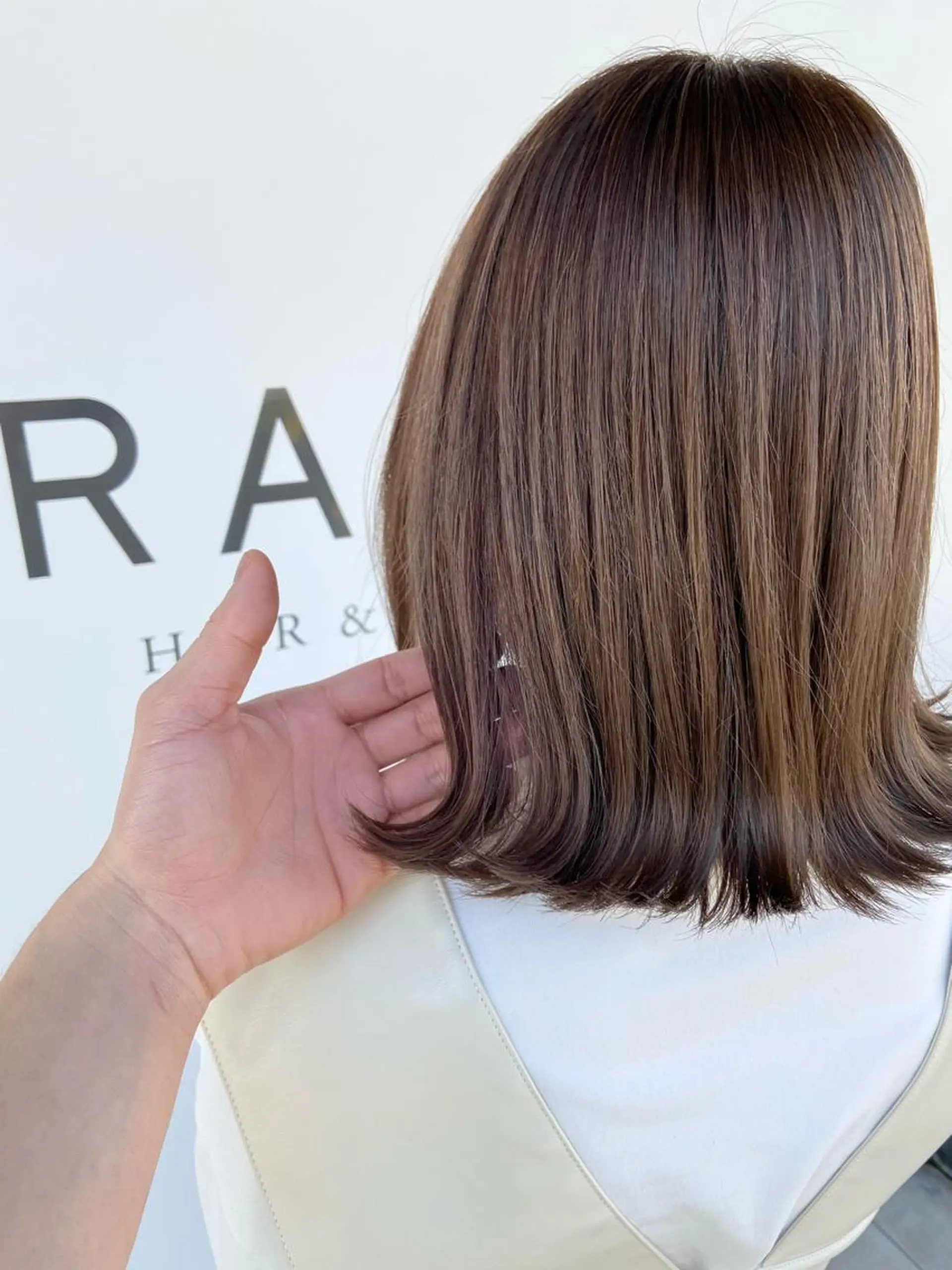 ミディアム カラー ブランシェ小幡駅前店 森樹のヘアスタイル