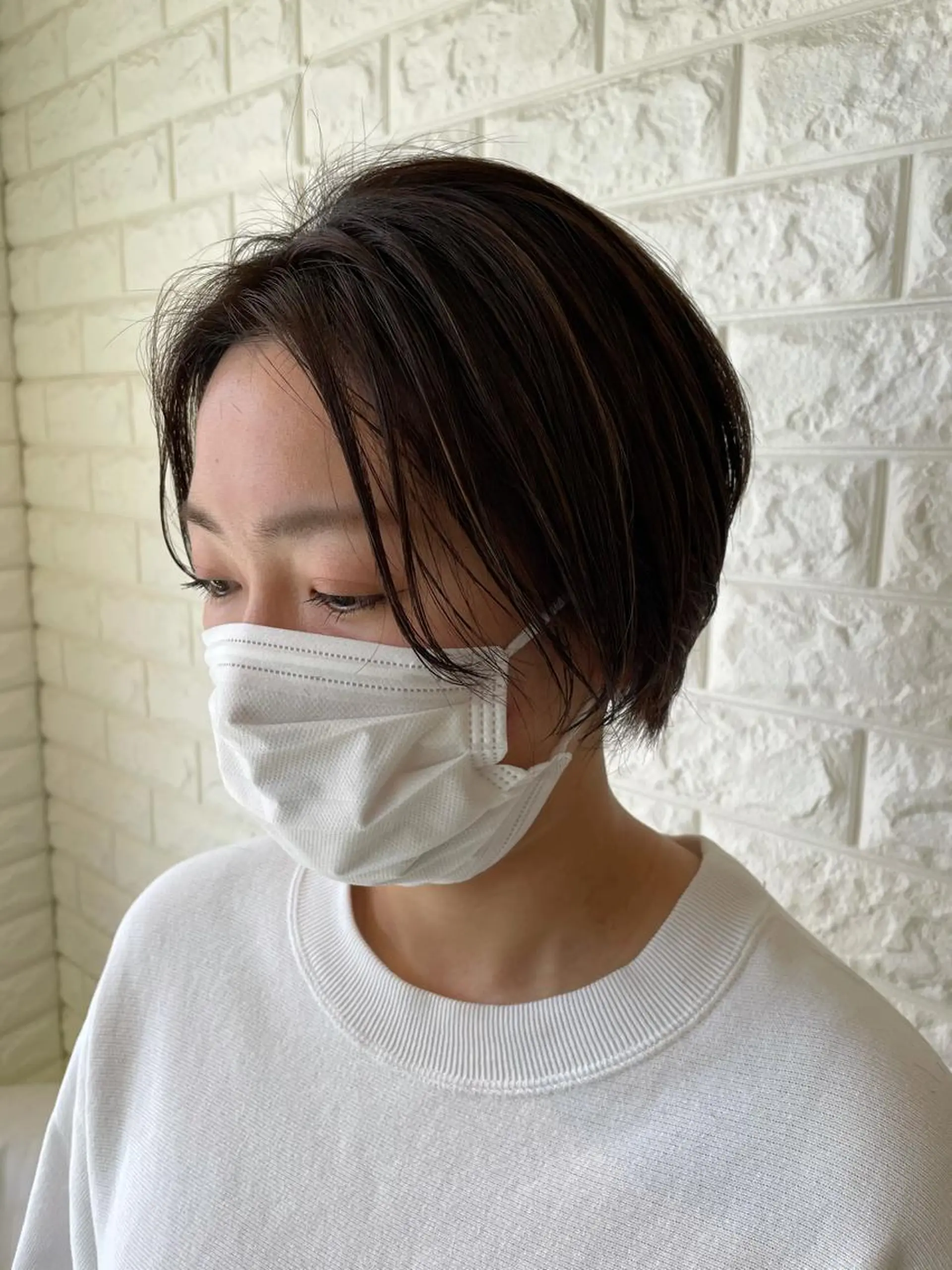 ショート カラー カット ヘアカラー トリートメント sohee【ソヒ】 305号室のヘアスタイル