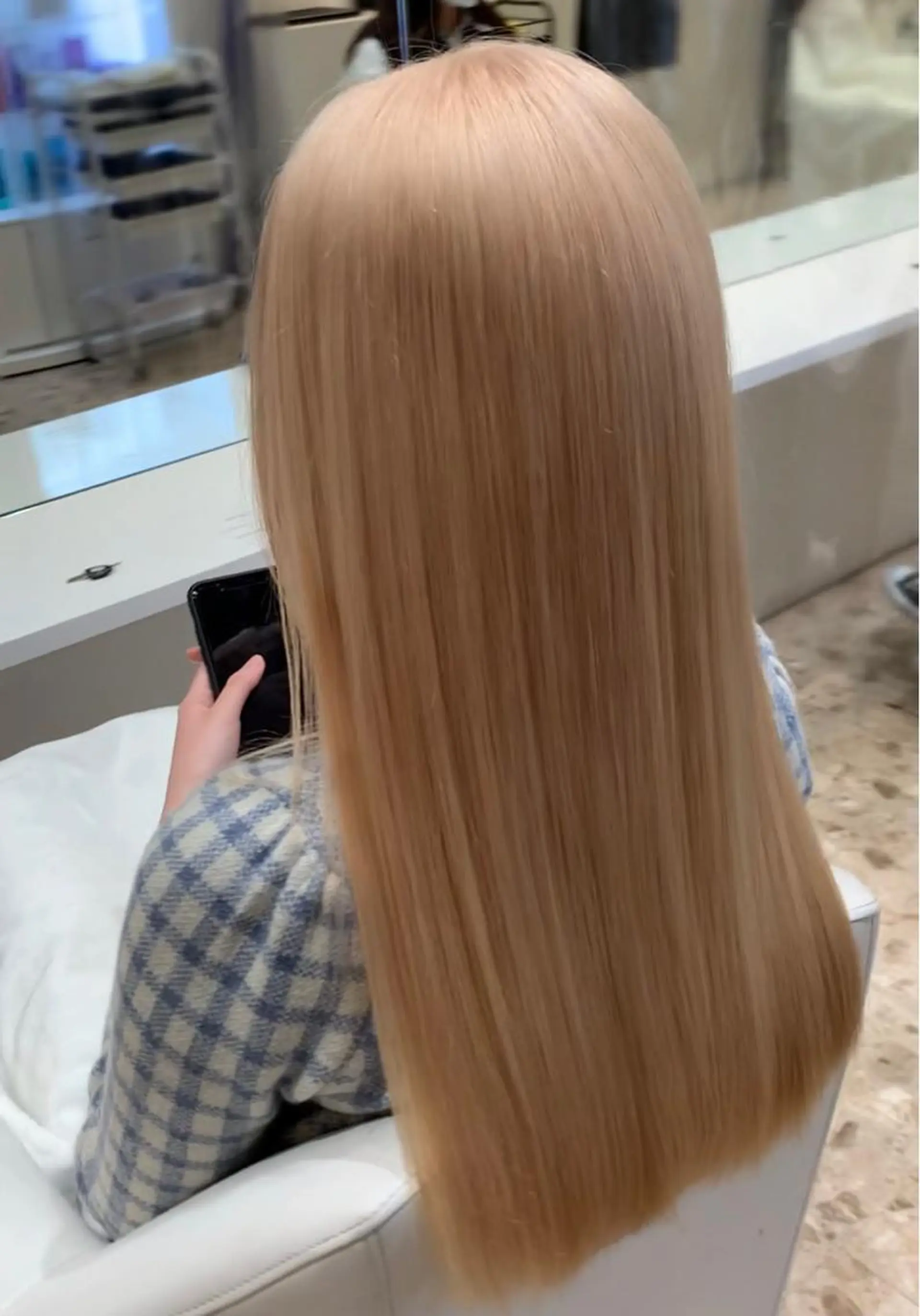 ロング カラー 🌿レイヤー/ブリー チ/🌿‬JINのヘアスタイル