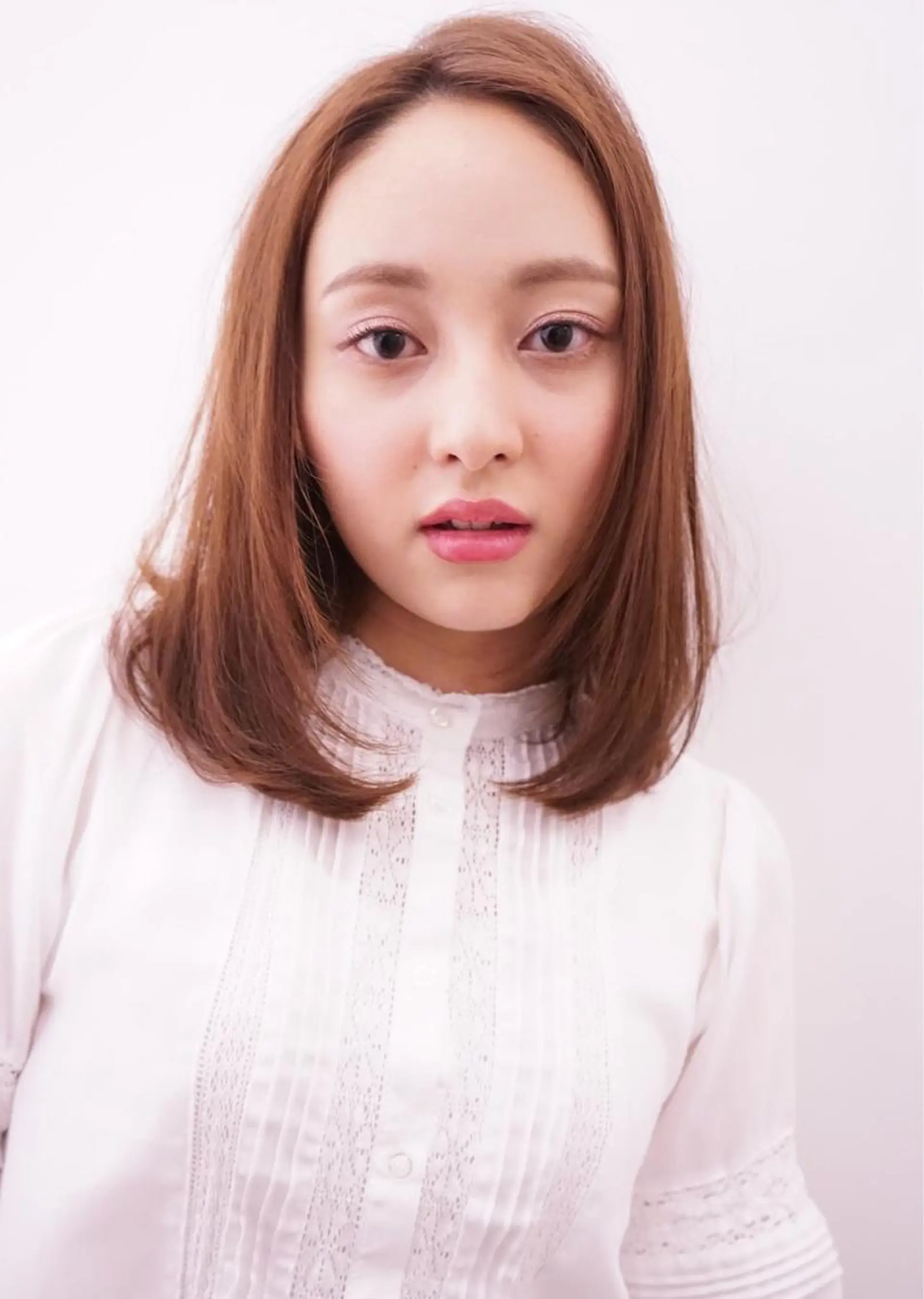 セミロング カラー パーマ ヘアアレンジ 可愛いを作る神 ナオヒロのヘアスタイル