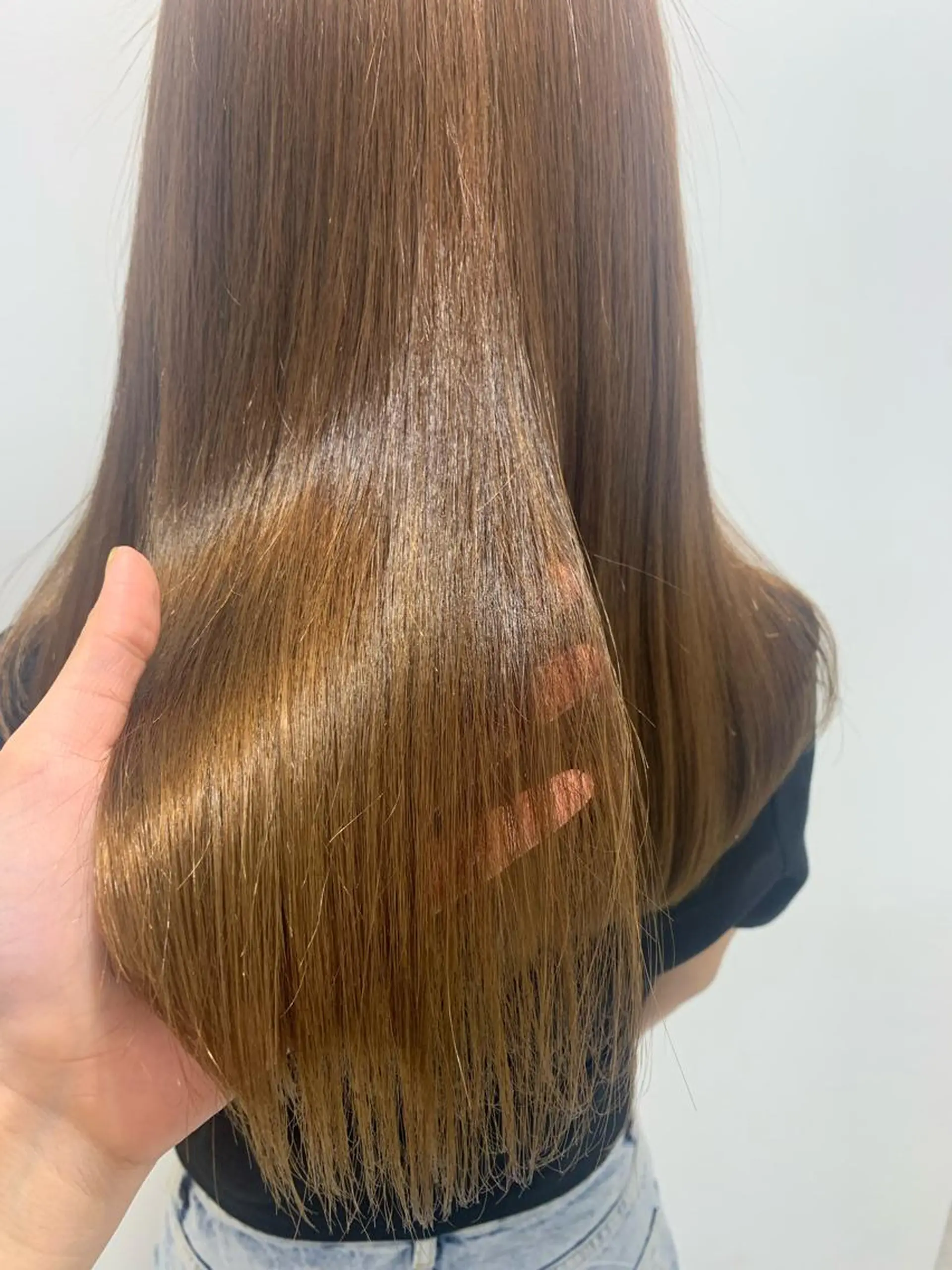 セミロング カット トリートメント ボブ/美髪矯正 /佐藤　奈巳のヘアスタイル