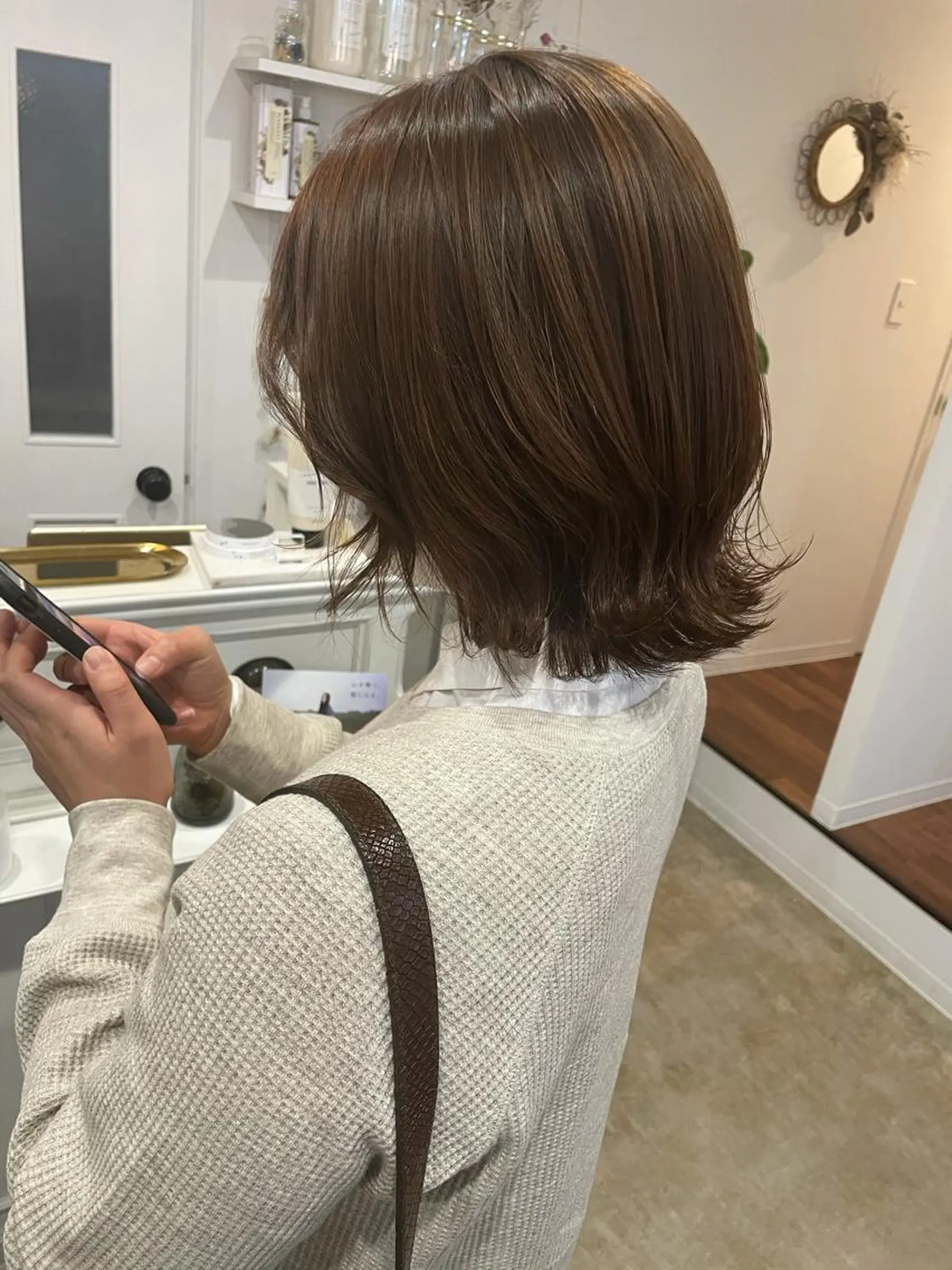 ショート カラー ヘアアレンジ カット ヘアカラー トリートメント shipre (シプレ)所属・✿ 𝚜𝚊𝚔𝚒 ✿のヘアスタイル