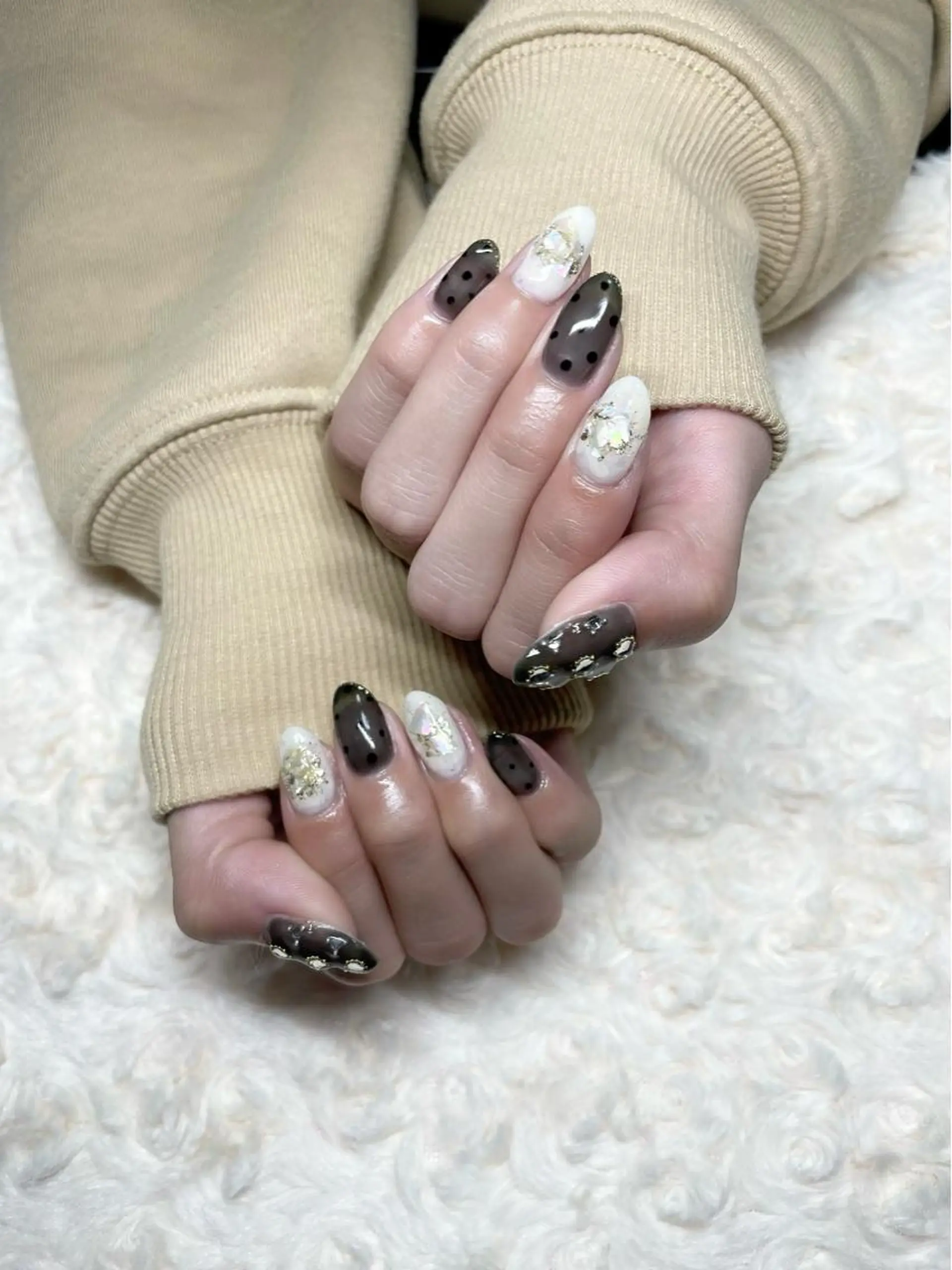 ネイル ハンドネイル 黒川 実祐のネイルデザイン