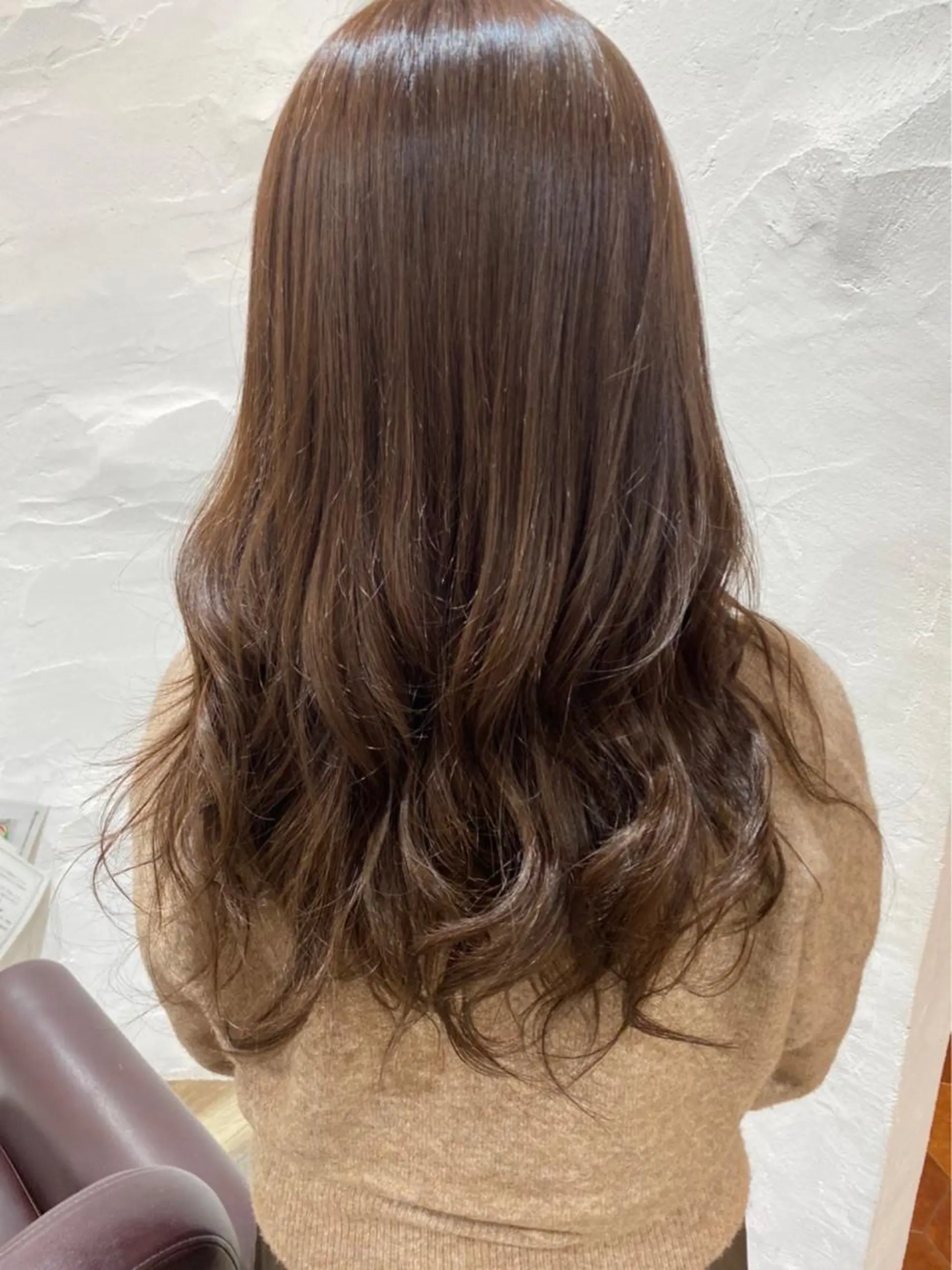 ロング カラー ベージュカラー ヘアカラー 黒井 瑠菜のヘアスタイル