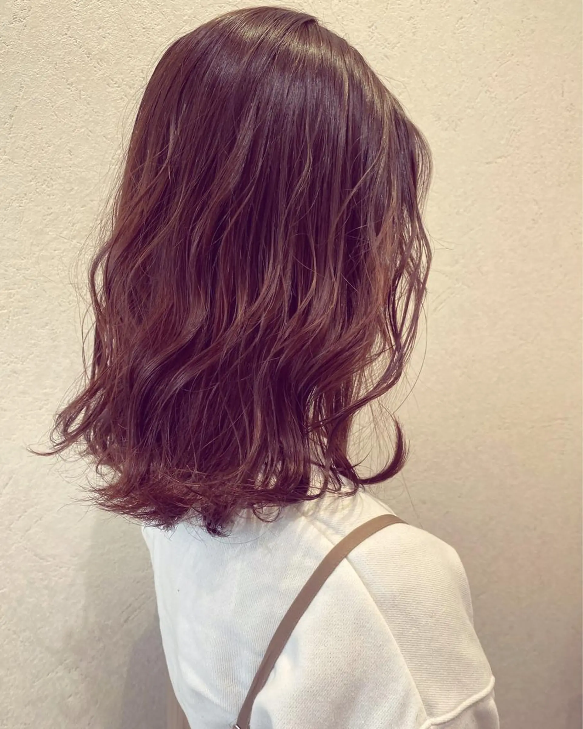 セミロング カラー ヘアアレンジ ヘアカラー トリートメント ヘッドスパ パーマ指名No1 /namiのヘアスタイル