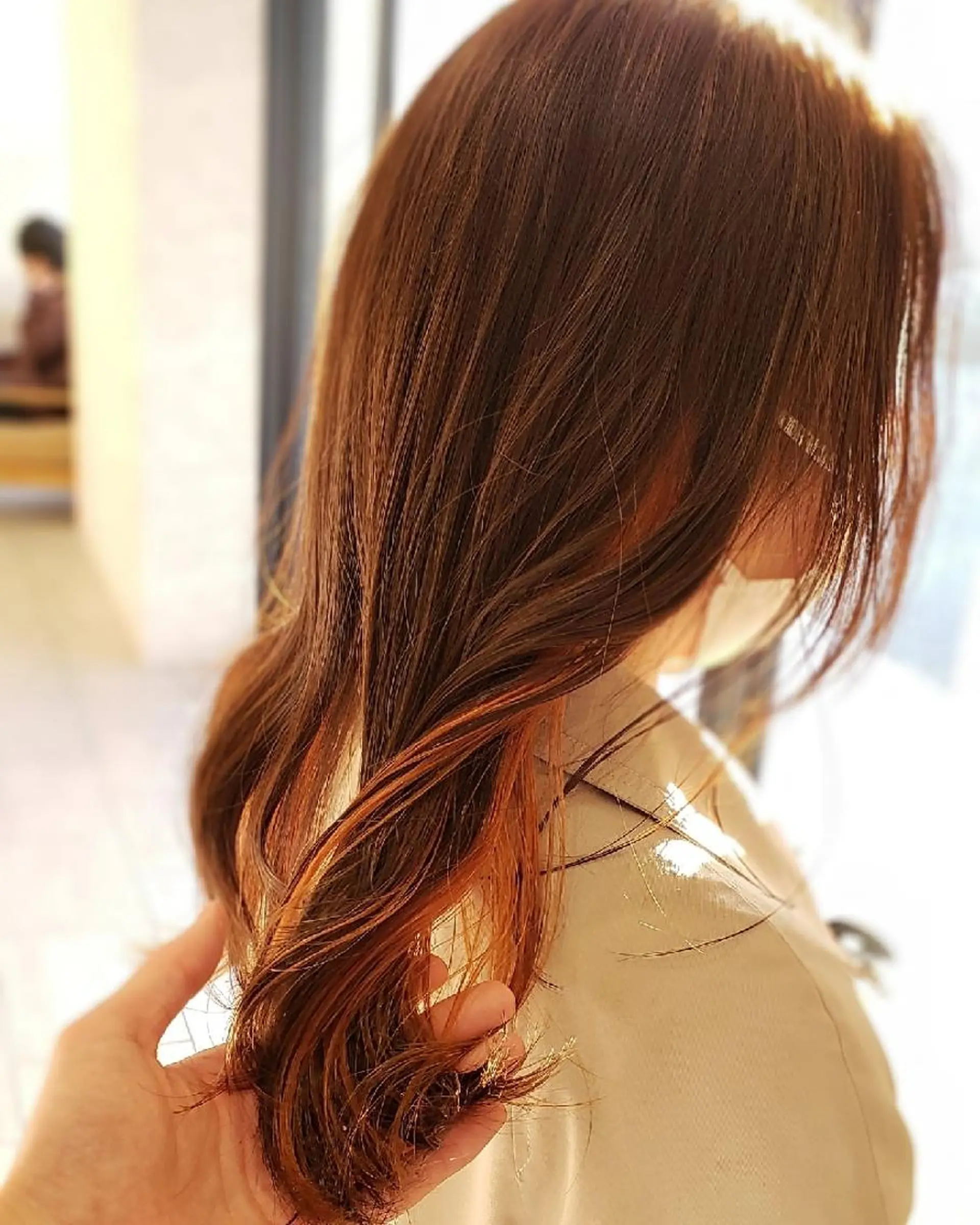 セミロング カラー 🌿小川 大輔🌿のヘアスタイル