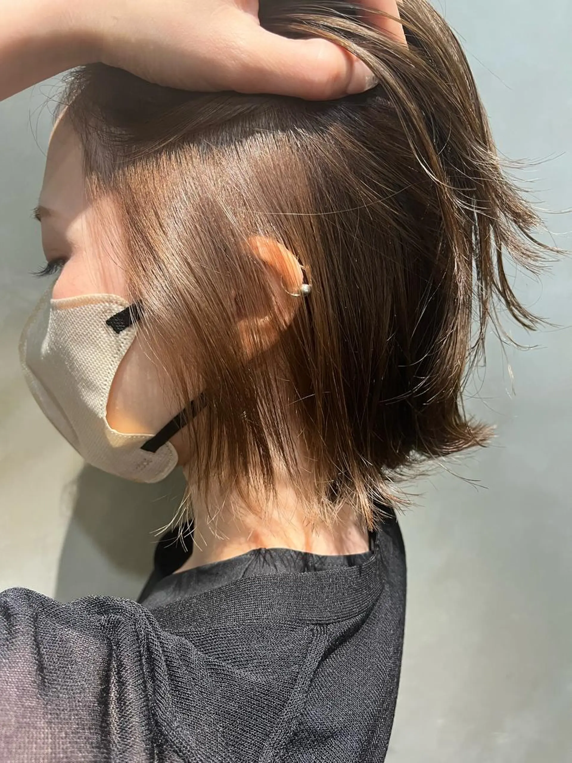 ショート カット ヘアカラー ✂️波パーマ⭐️ツイ スパ✂️RYOのヘアスタイル