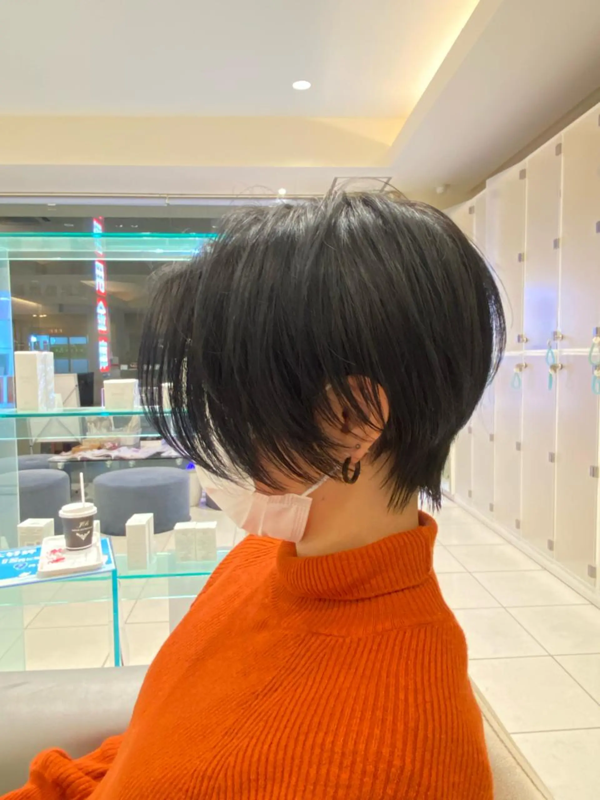 ショート MODEks eau 佐藤優志のヘアスタイル