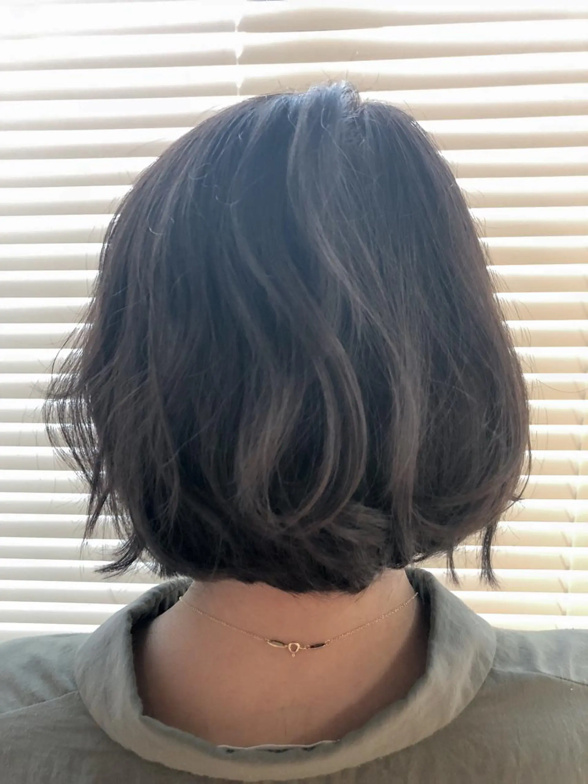 ミディアム カラー ヘアアレンジ カット ヘアカラー トリートメント ヘッドスパ *ヘッドスパ* 保田 遥*のヘアスタイル