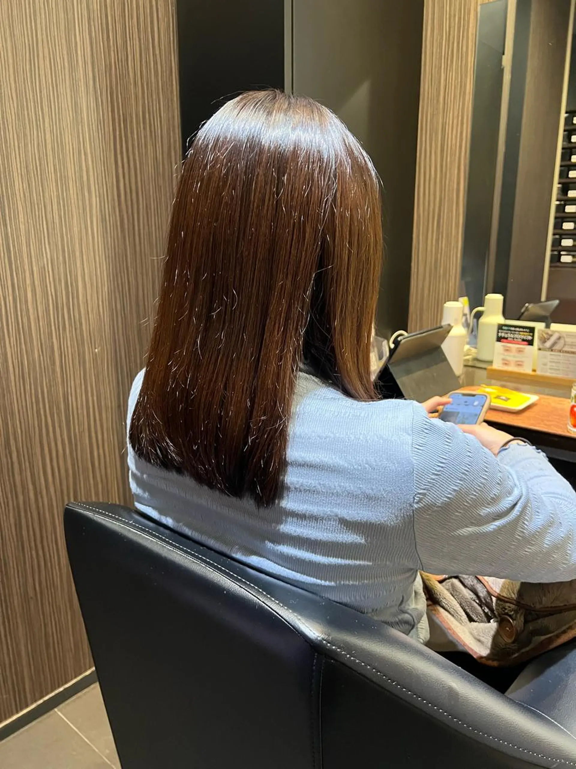 セミロング 半個室/髪質改善/ 🫧苅屋菜奈子のヘアスタイル