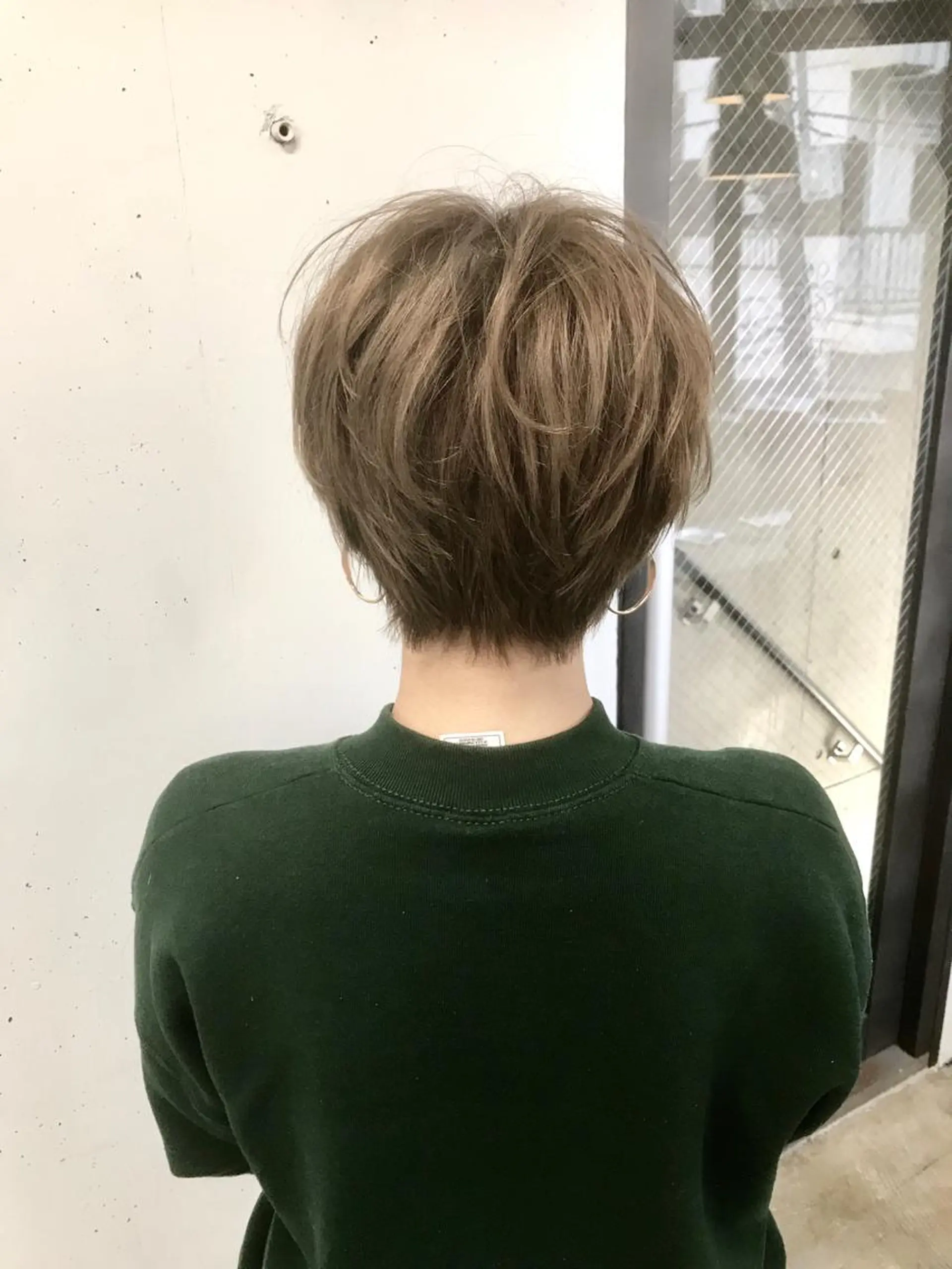 ショート くせ毛 ショートヘア 小顔カット カット lok[ロク] 高田馬場のヘアスタイル