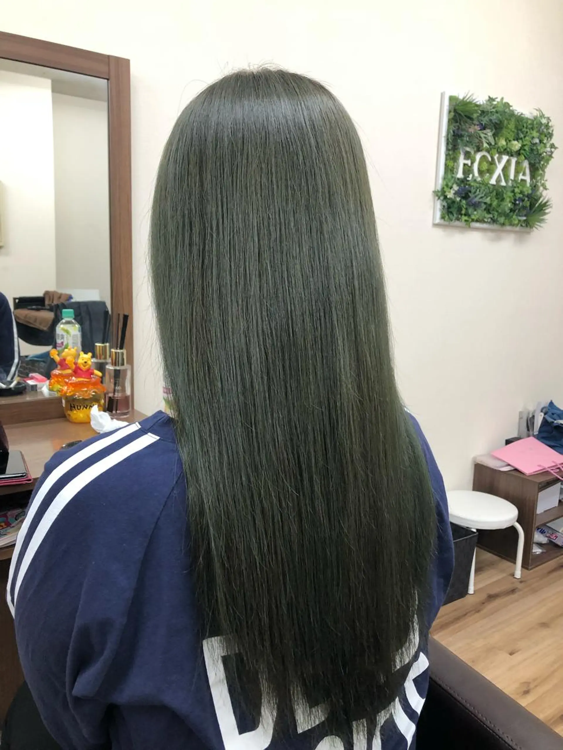 セミロング パーマ ヘアセットサロン 🎀ECXIAのヘアスタイル