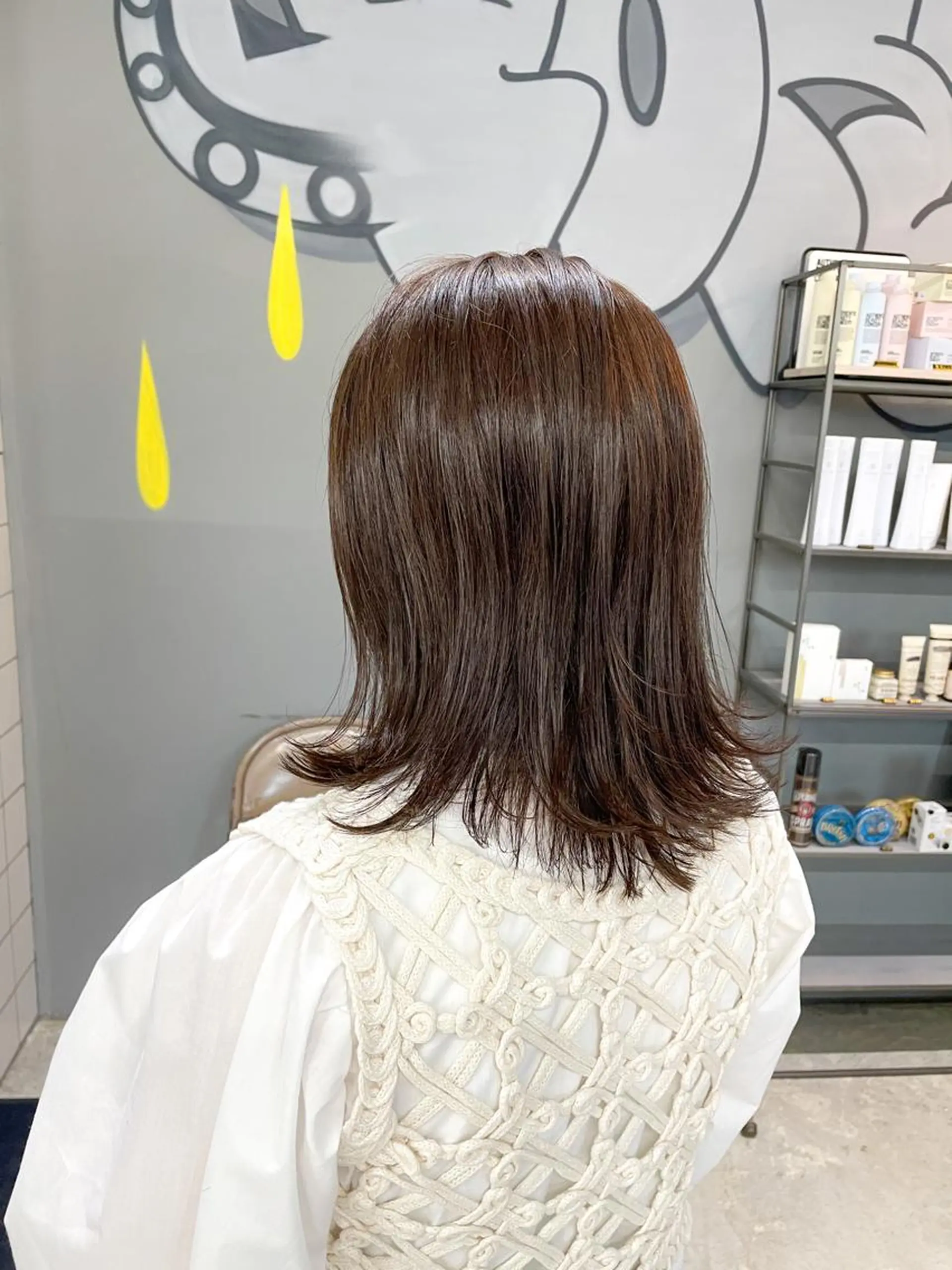 セミロング メンズ専門サロン wokeのヘアスタイル
