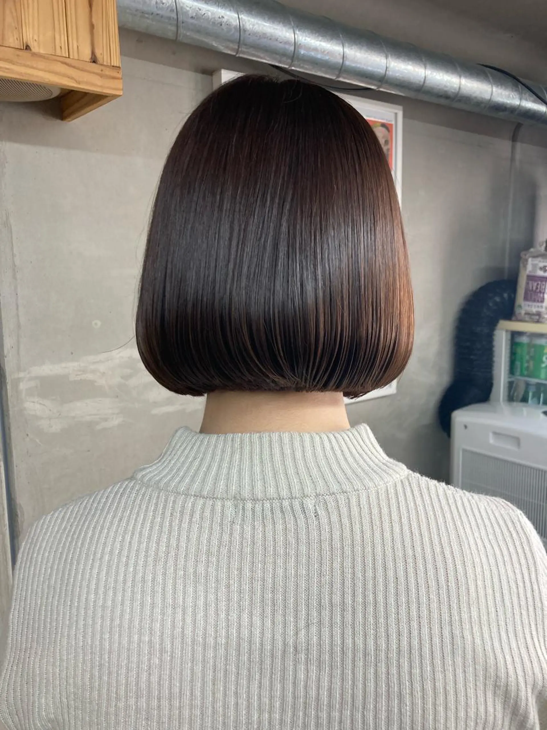 ショート カラー パーマ ヘアアレンジ BRUNTJET所属・MAEDA MADOKAのヘアスタイル