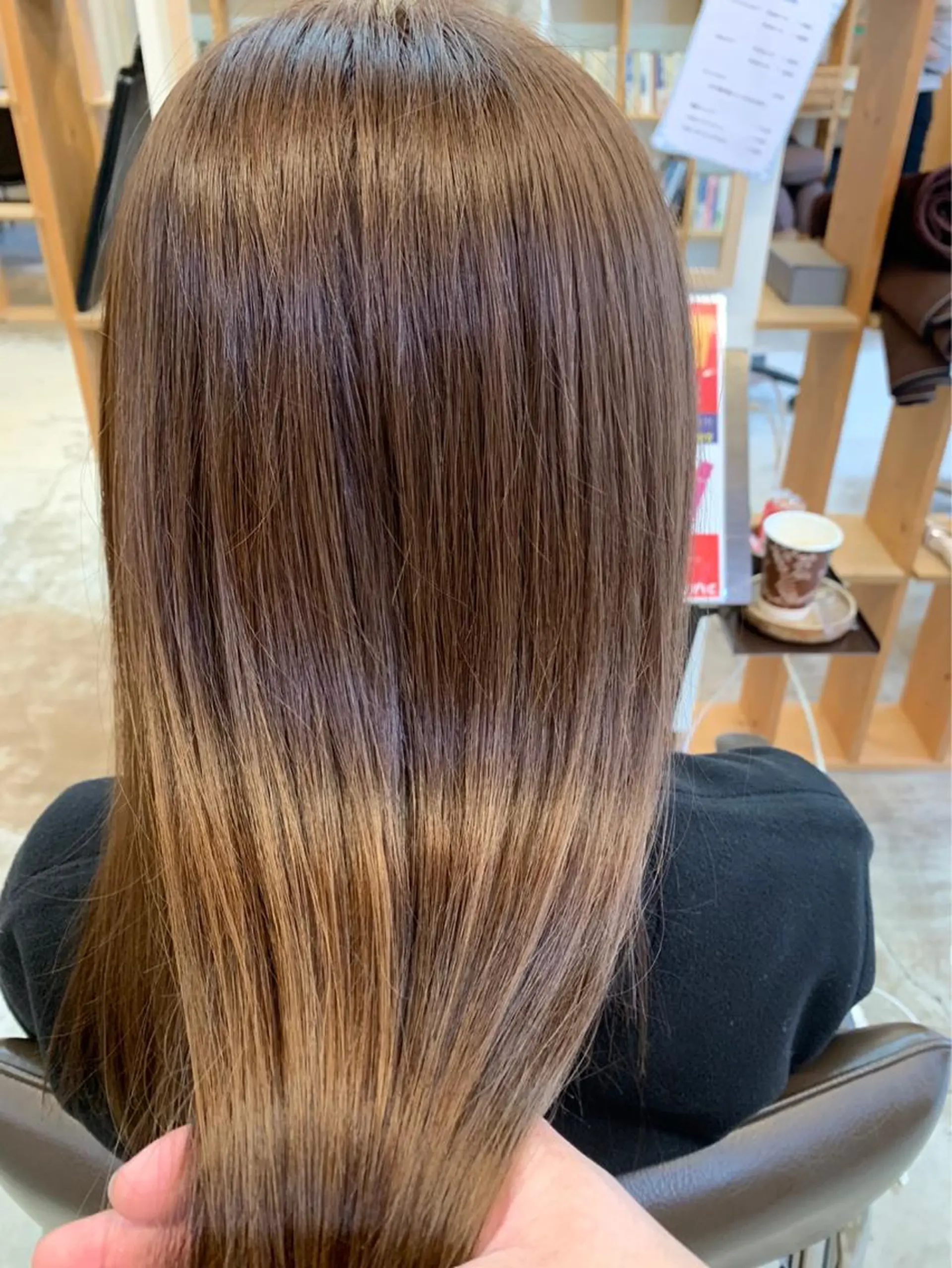 ロング カノエ下関熊野店 /スタッフモデルのヘアスタイル