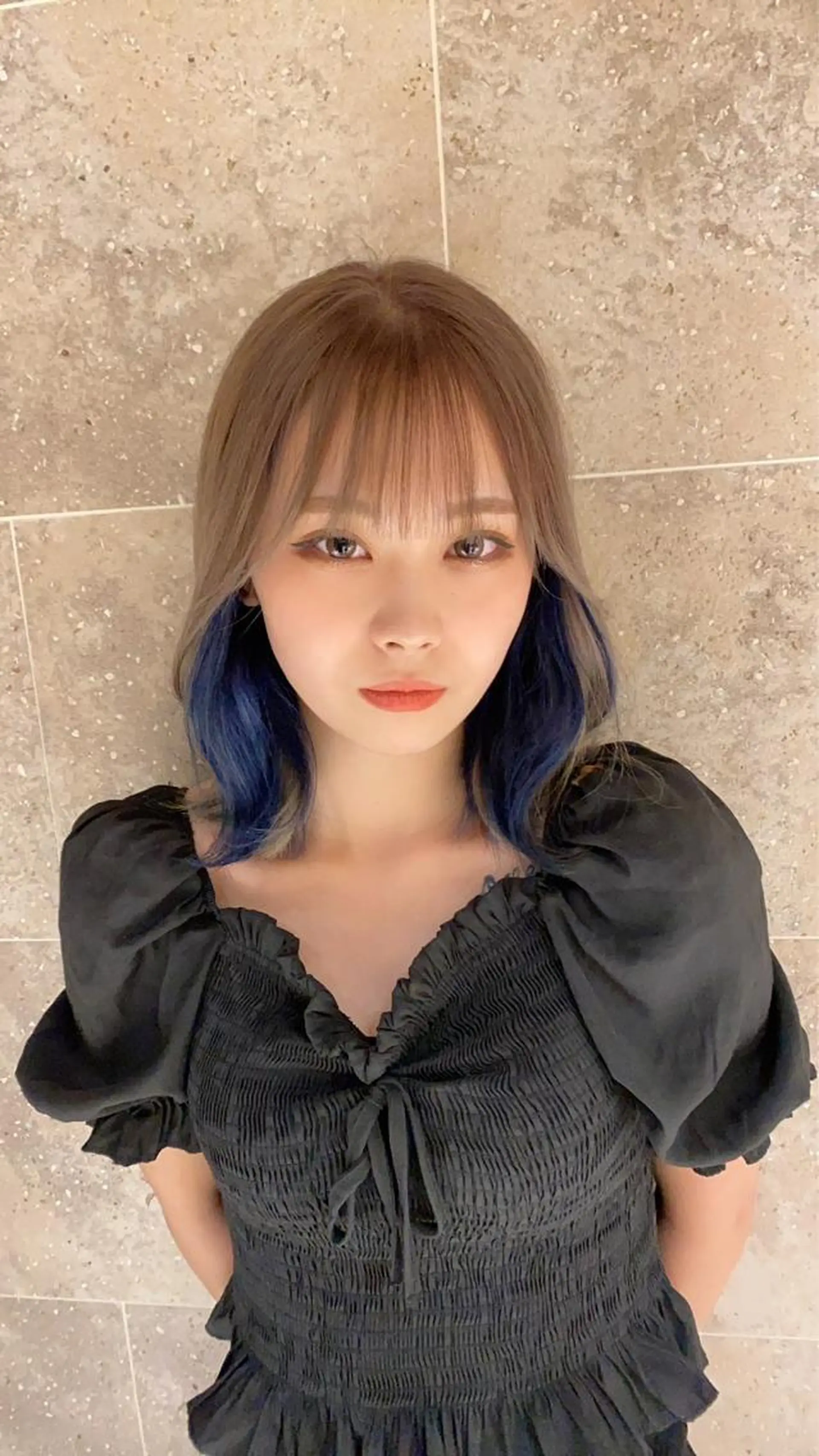 ミディアム カラー ブリーチ 吉祥寺エクステ 🌟hiraiのヘアスタイル