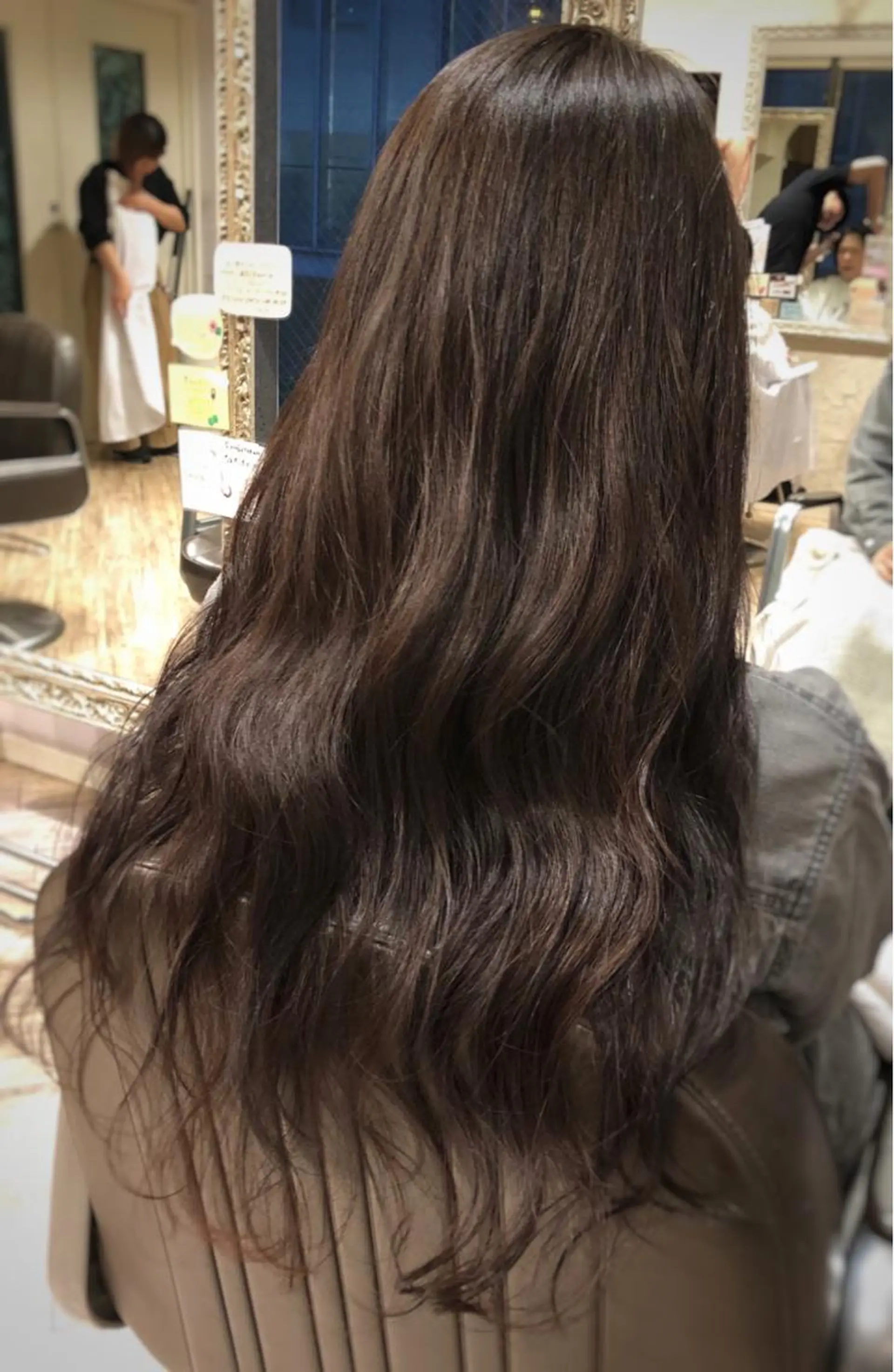 ロング カラー 五十嵐ゆり 美髪カラー　武蔵小杉のヘアスタイル