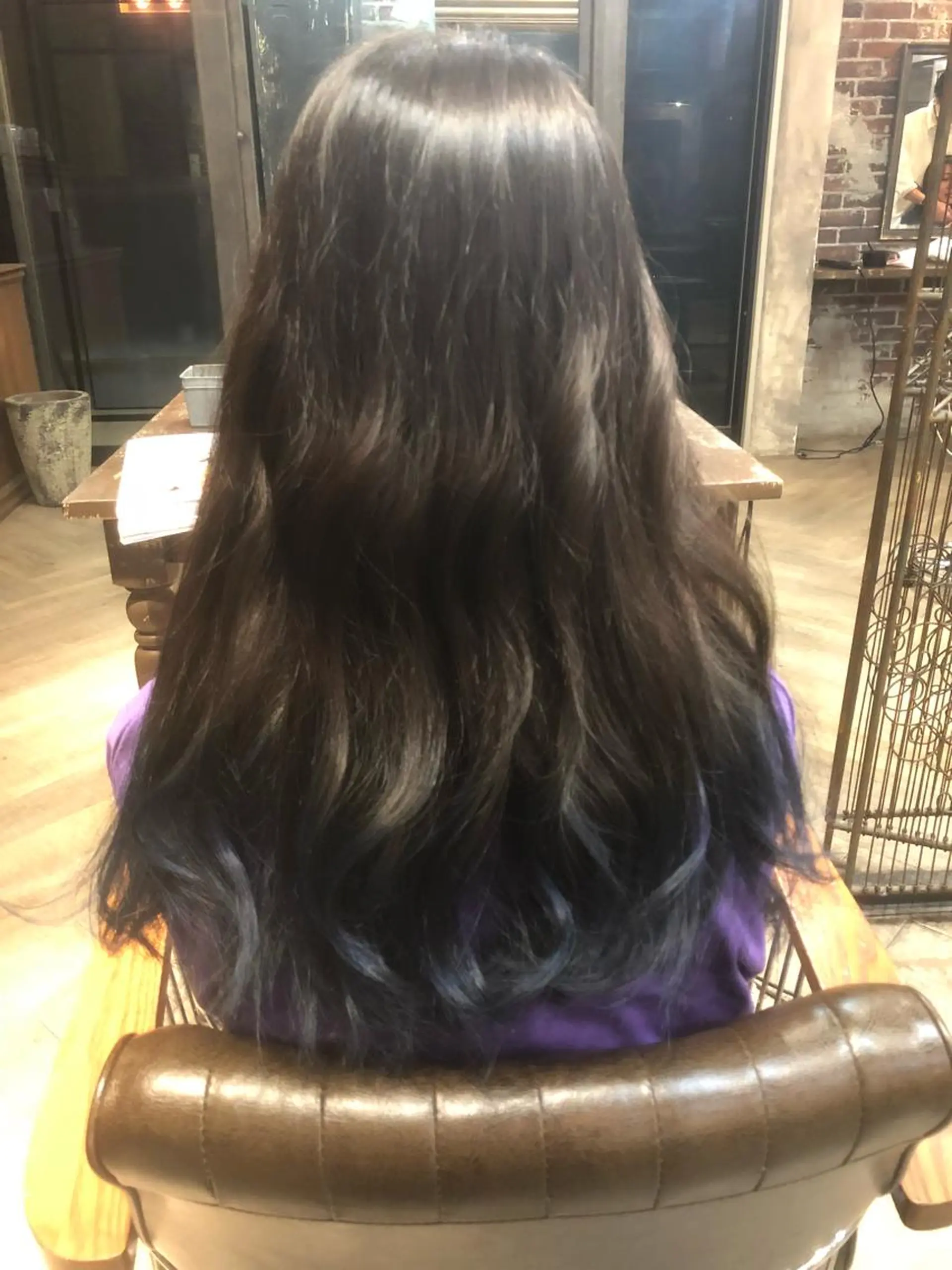 ロング カラー 藤木 雅俊のヘアスタイル