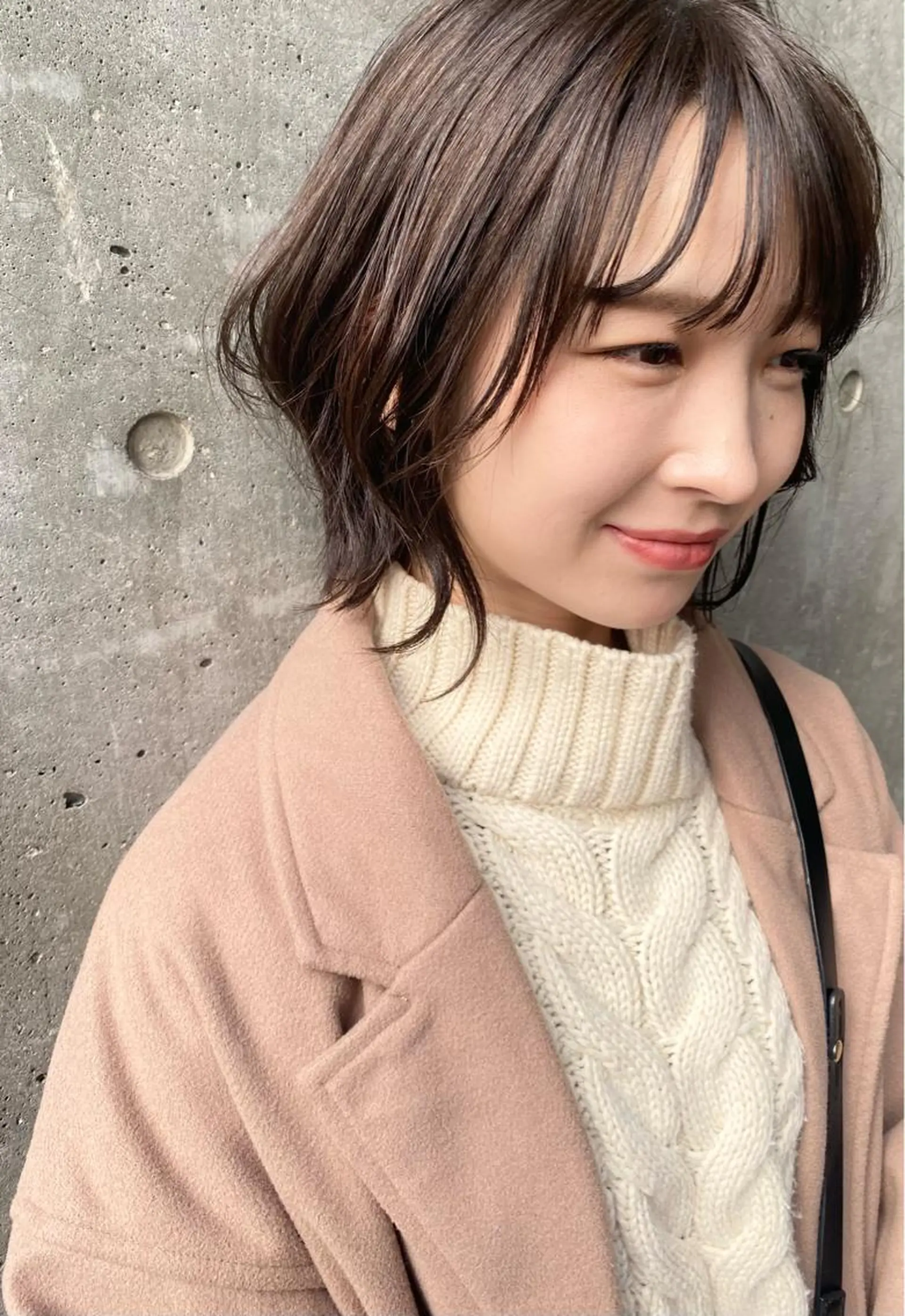 ミディアム 西尾 隆介のヘアスタイル