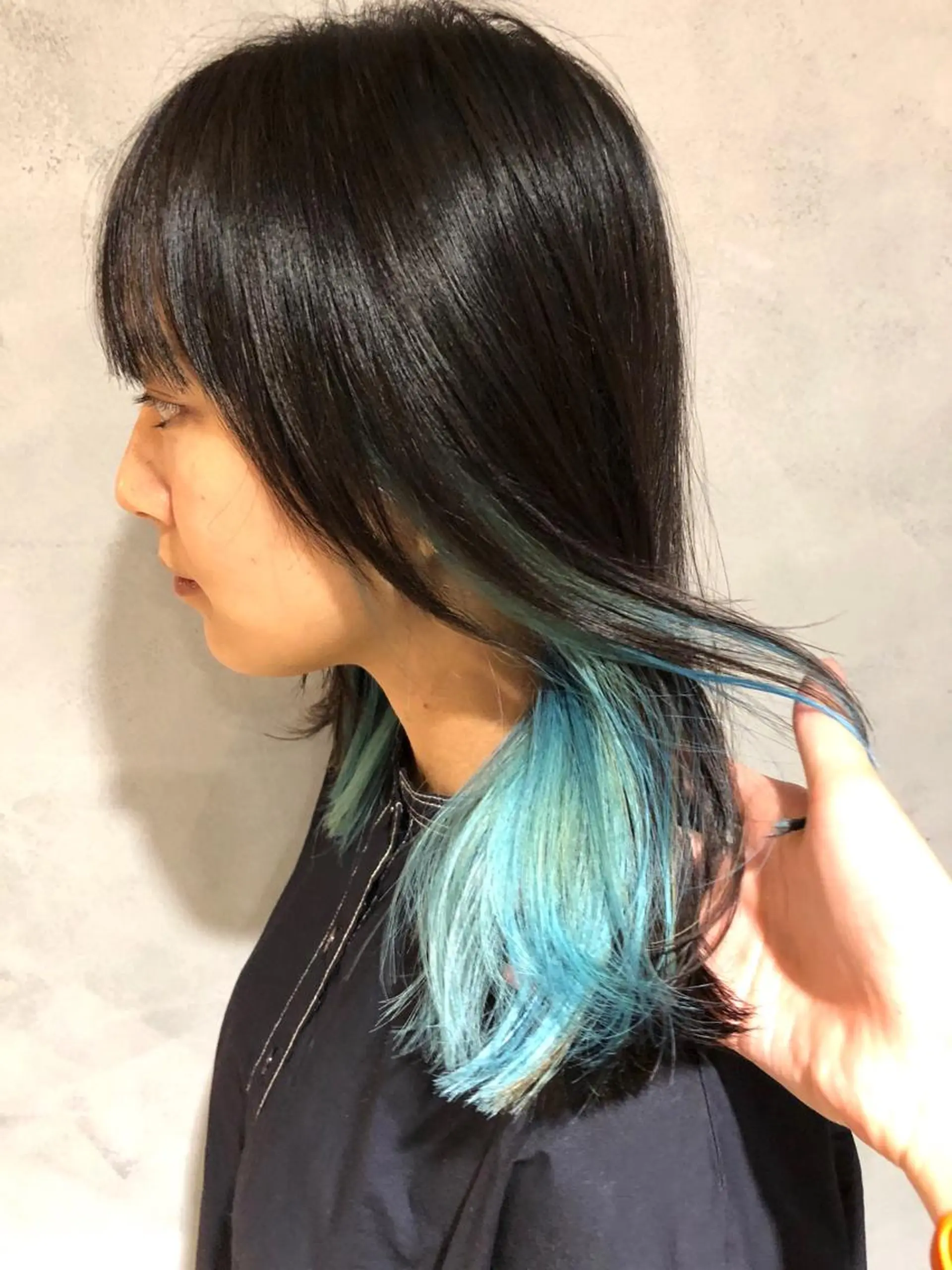 セミロング SALOWIN 表参道所属・シンカ 表参道のヘアスタイル