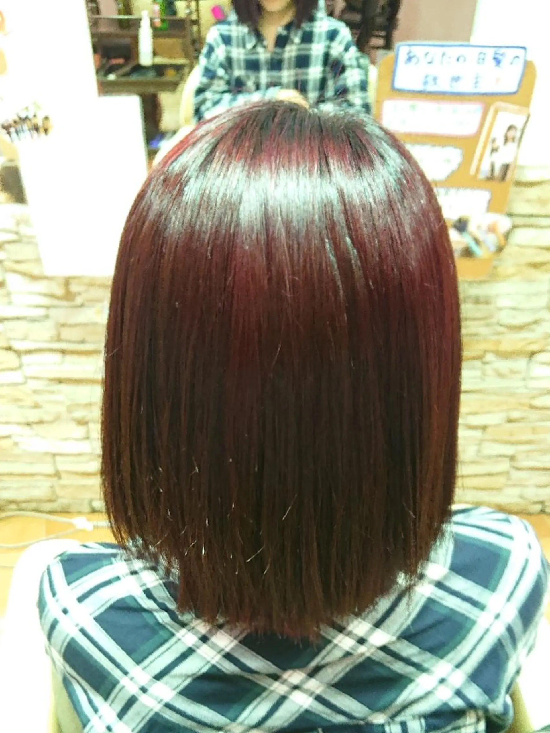 ミディアム カラー LINK所属・山口 彩海のヘアスタイル