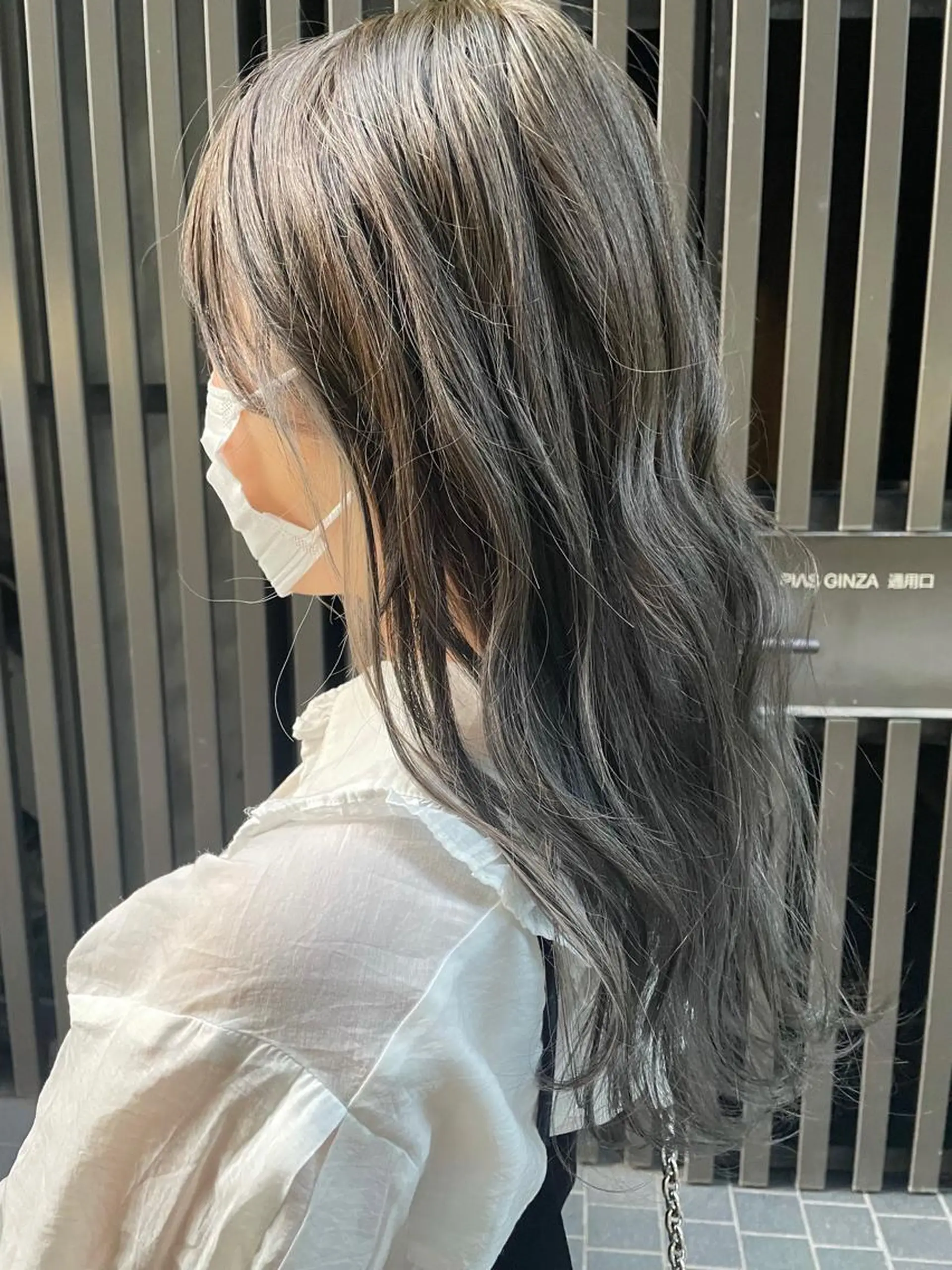 ロング カラー 小林 伯熙のヘアスタイル