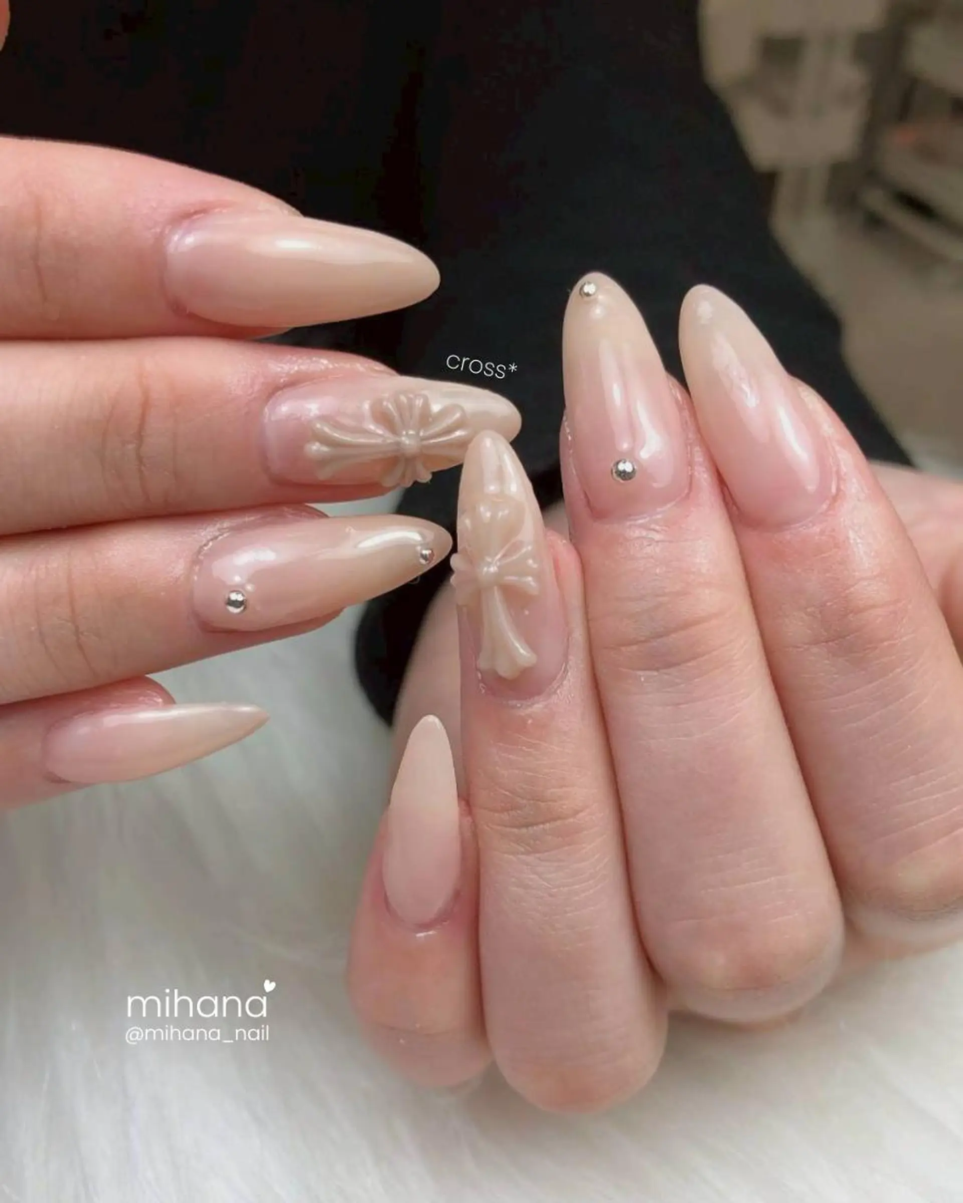 ネイル ジェルネイル パラジェル ハンドネイル MIHANAネイル／ MINH ミンのネイルデザイン