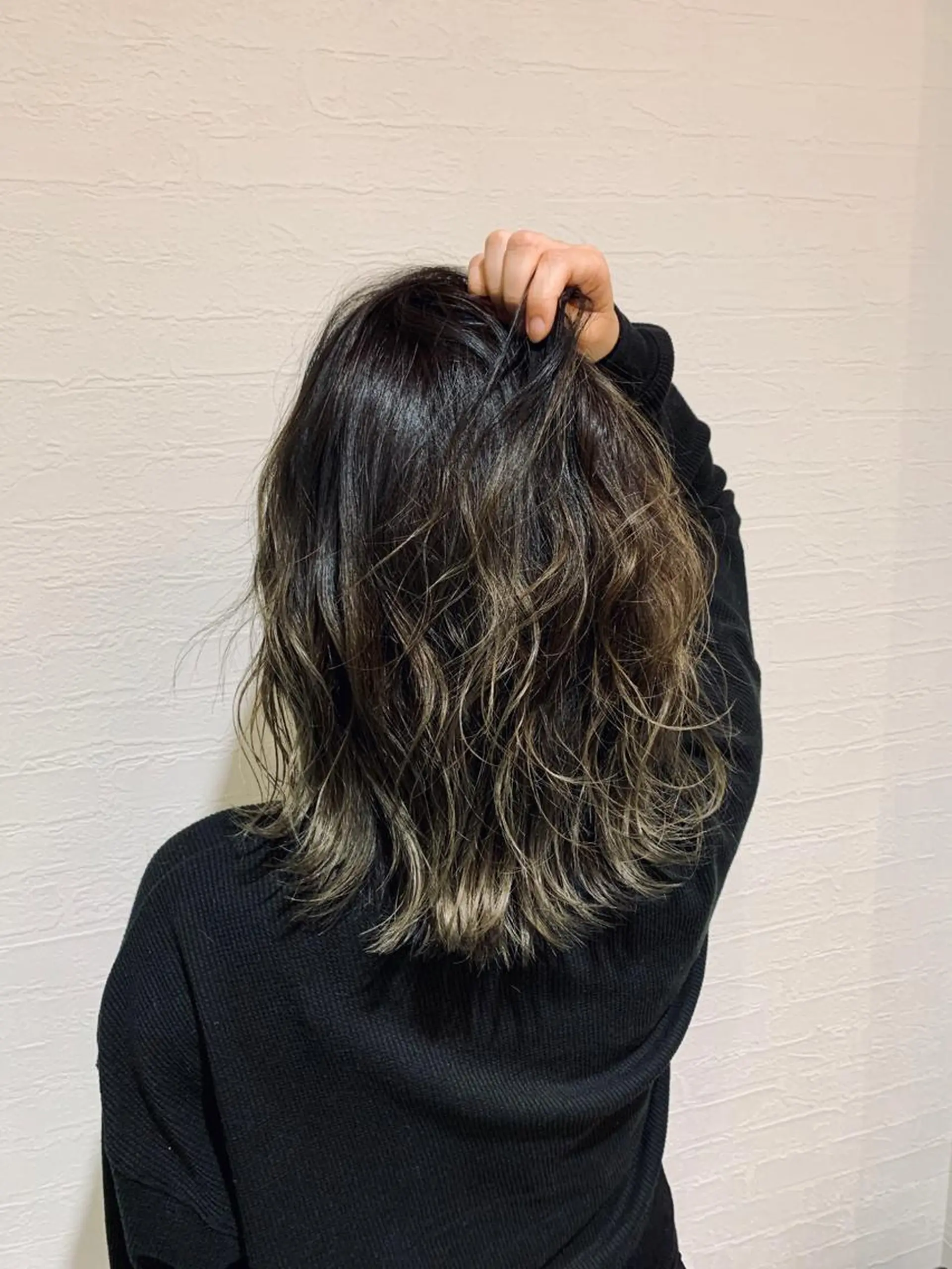 ミディアム カラー ハイトーン/レイヤー 💜Akaneのヘアスタイル