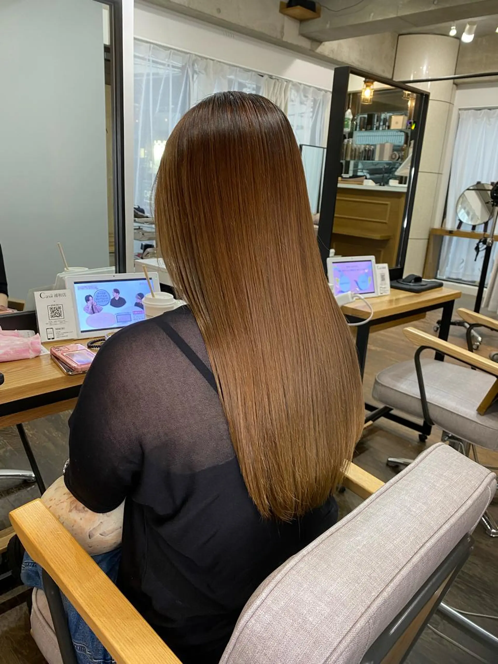 ロング パーマ 髪質改善 酸性ストレート ストレートパーマ 縮毛矯正 トリートメント 統括マネージャー/ 髪のドクター/前原悟のヘアスタイル