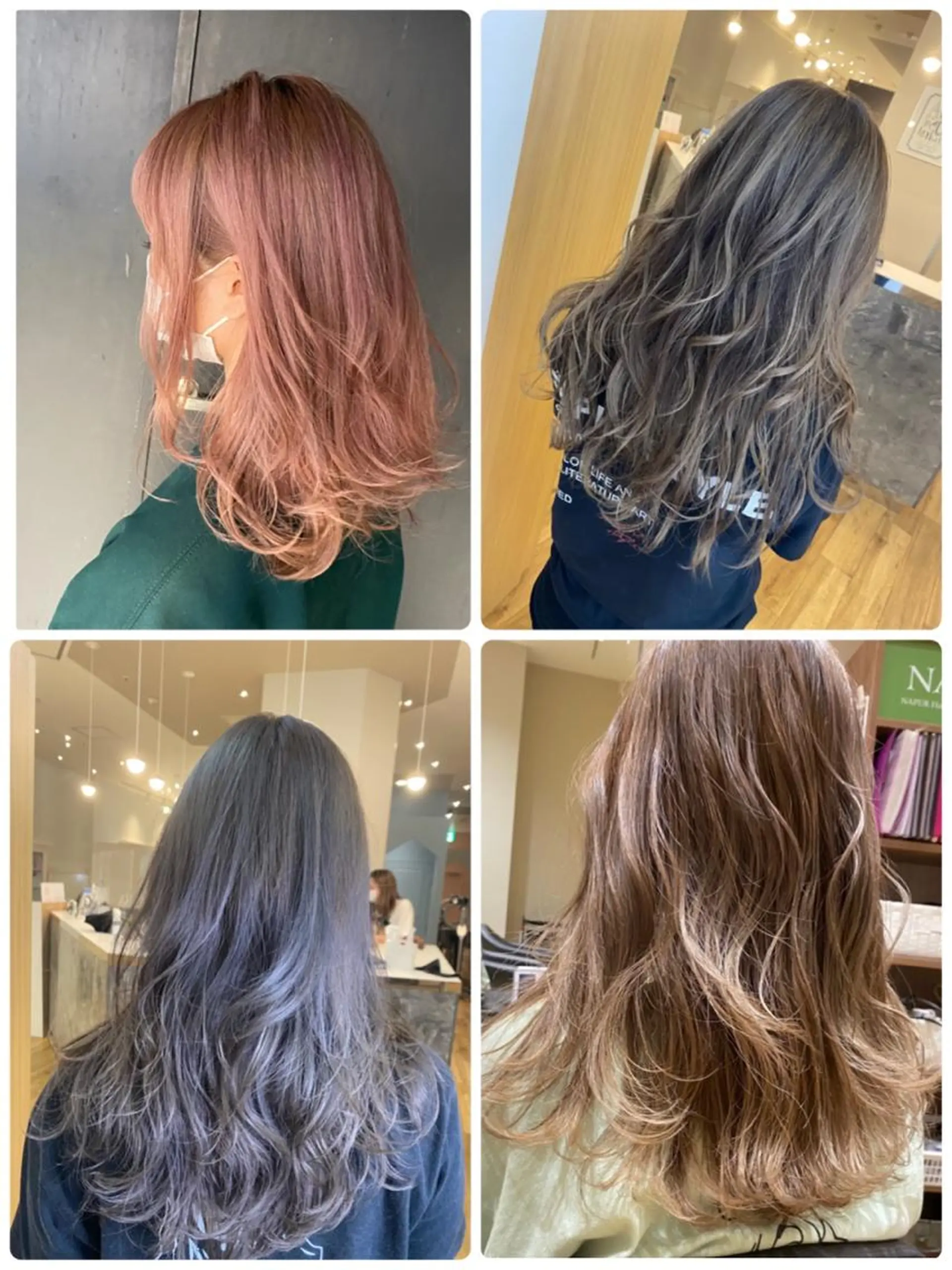 セミロング カラー ハイトーンカラー AVANCE京橋所属・ハイトーンヘア/ 島崎　タクミのヘアスタイル