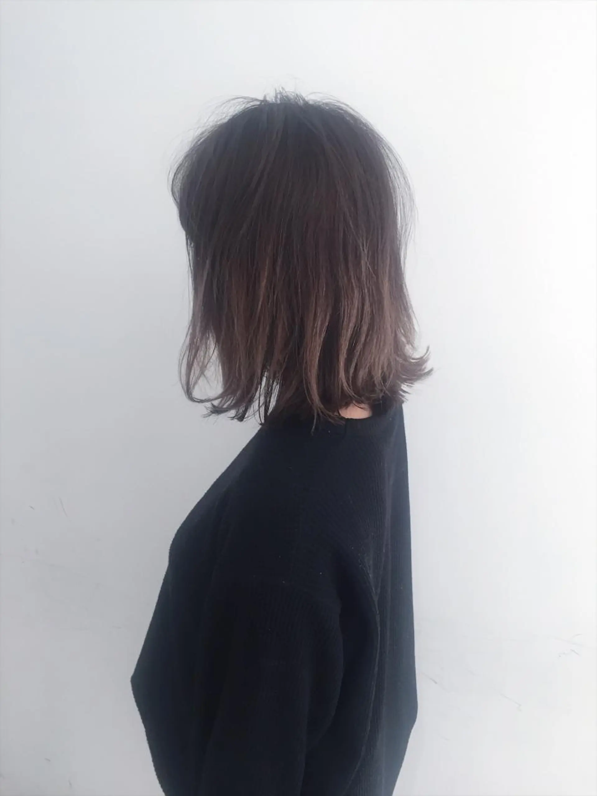 ミディアム 佐藤 旭のヘアスタイル