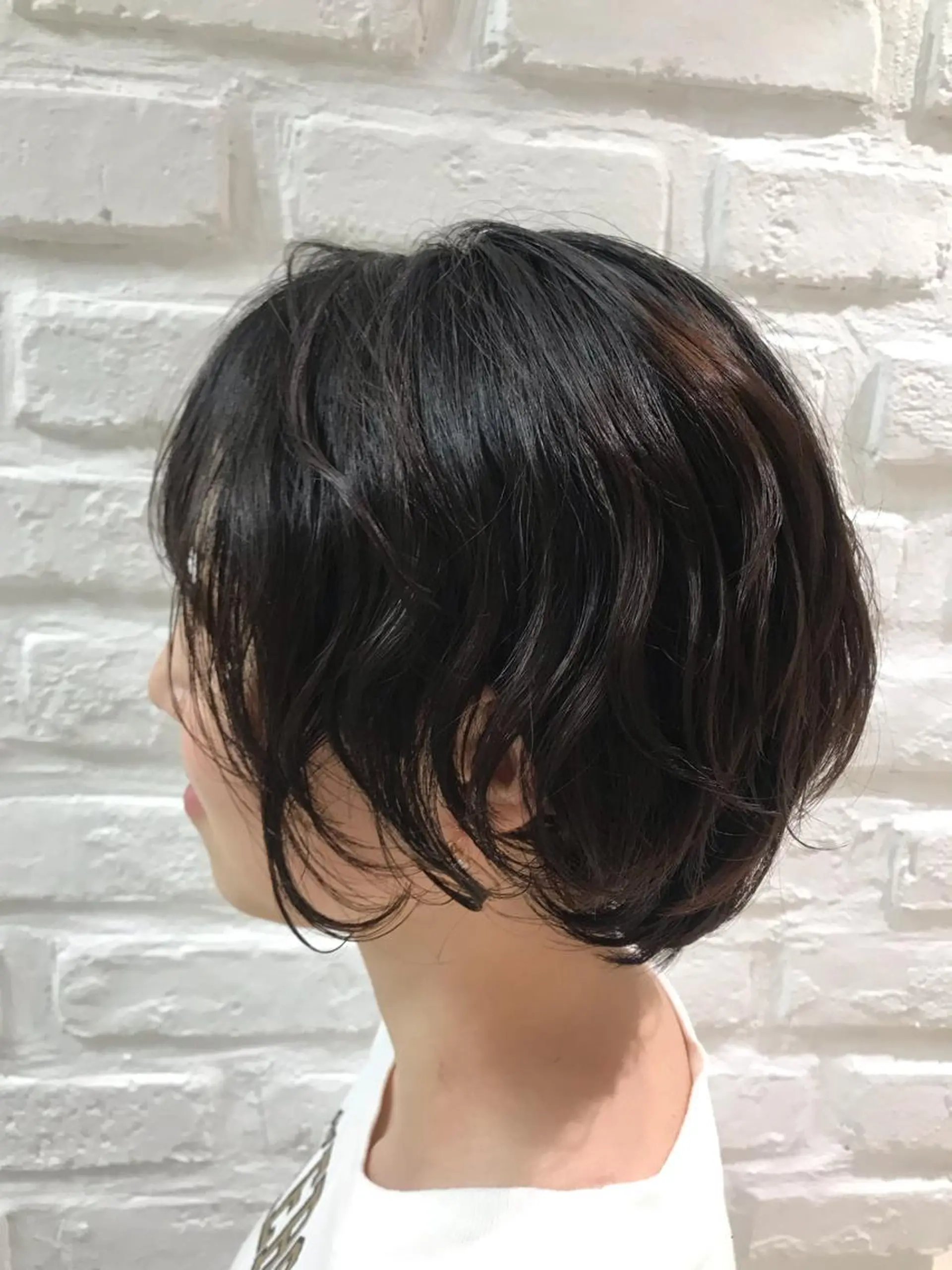 ショート パーマ デジタルパーマ ストレートパーマ 【暖色カラー特化】 中山由梨のヘアスタイル