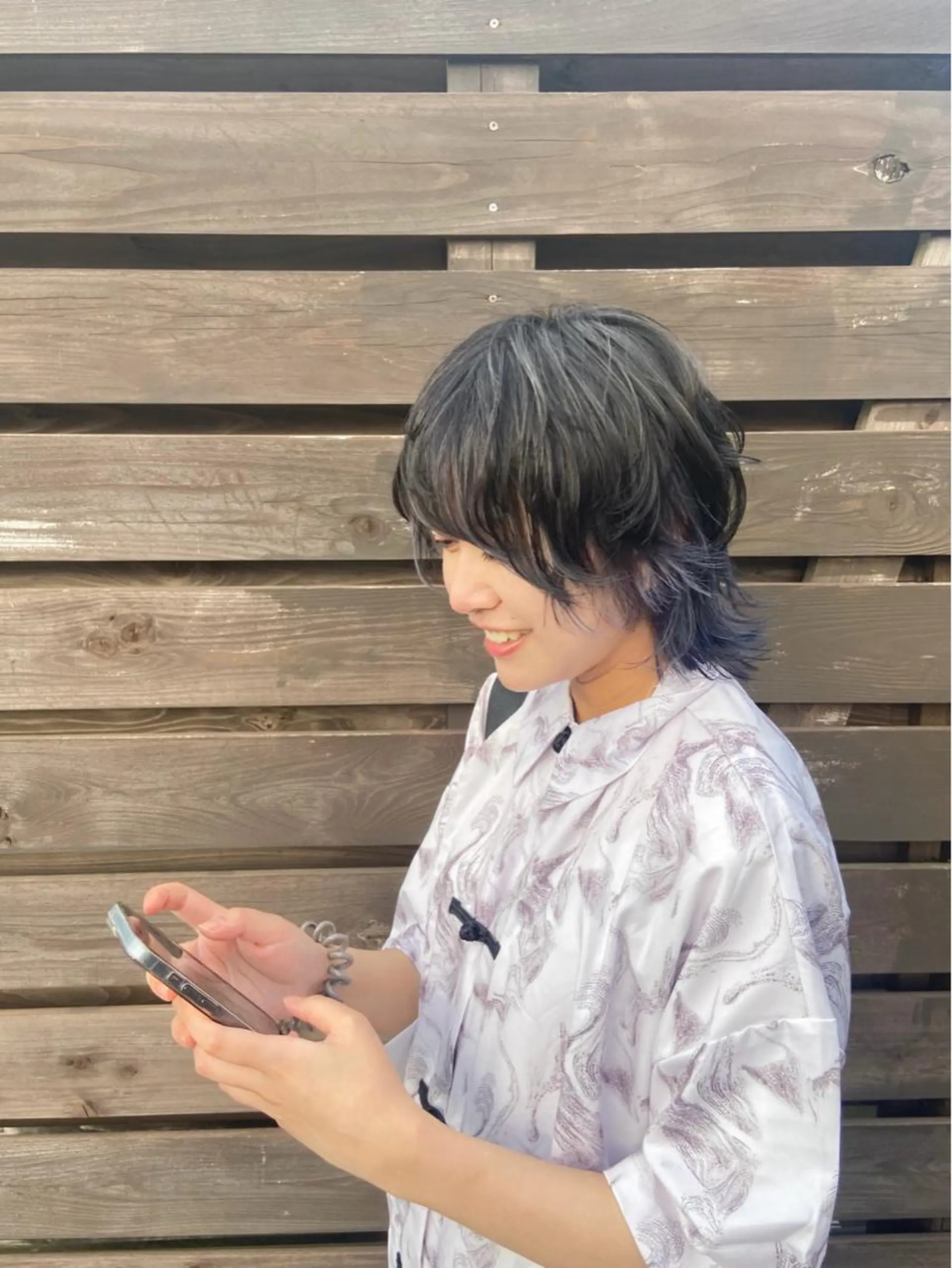 ショート カラー ゆうこ 🩷🩶のヘアスタイル