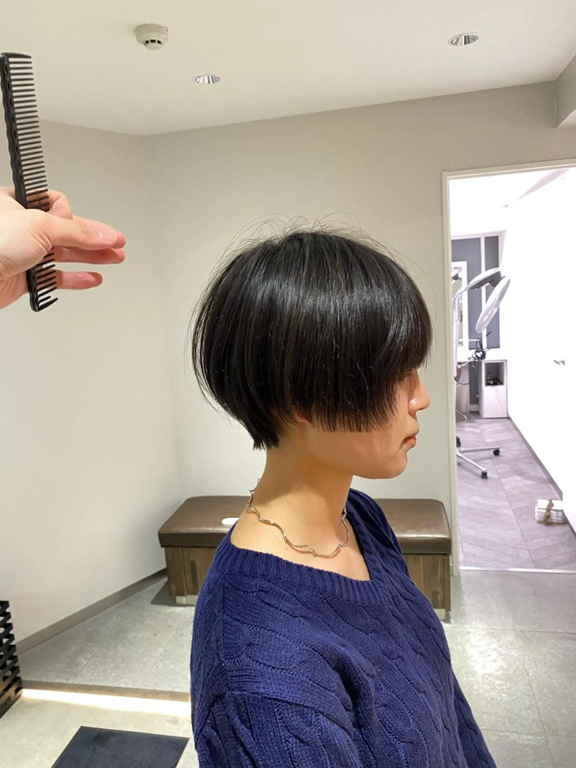 ショート ショートヘア ウルフカット カット トリートメント nex the salon coall所属・🫧似合わせショート イシダ🫧のヘアスタイル