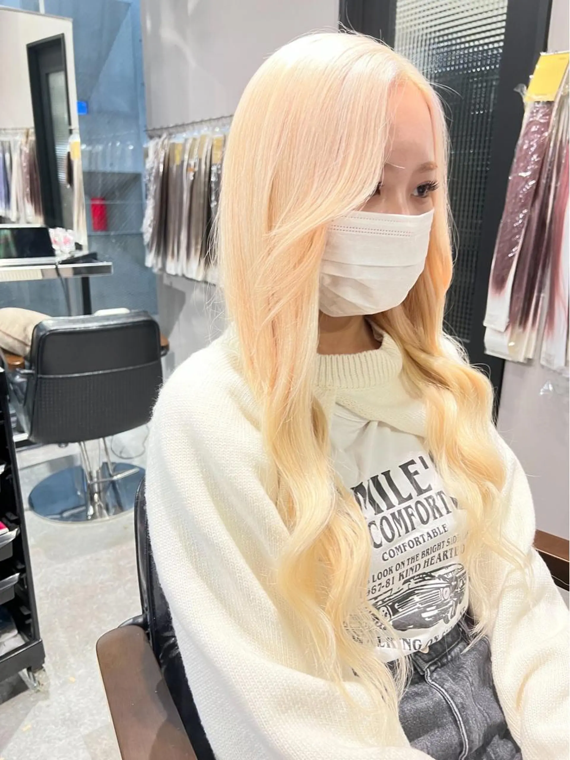 ロング エクステ Lavy kyoto所属・Lavy カラー&エクステのヘアスタイル