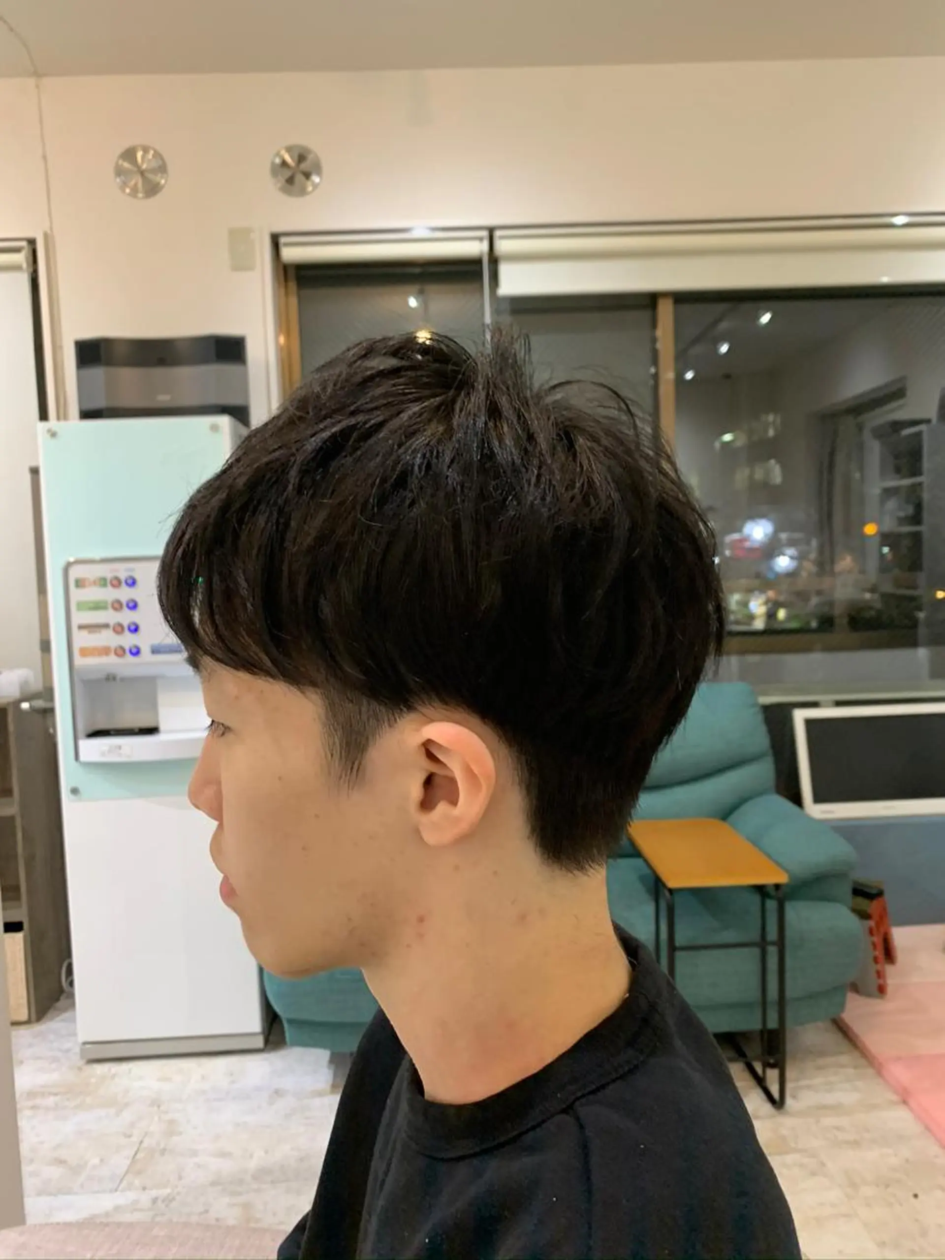 メンズ 再現性ショートボブ 木又克美のヘアスタイル