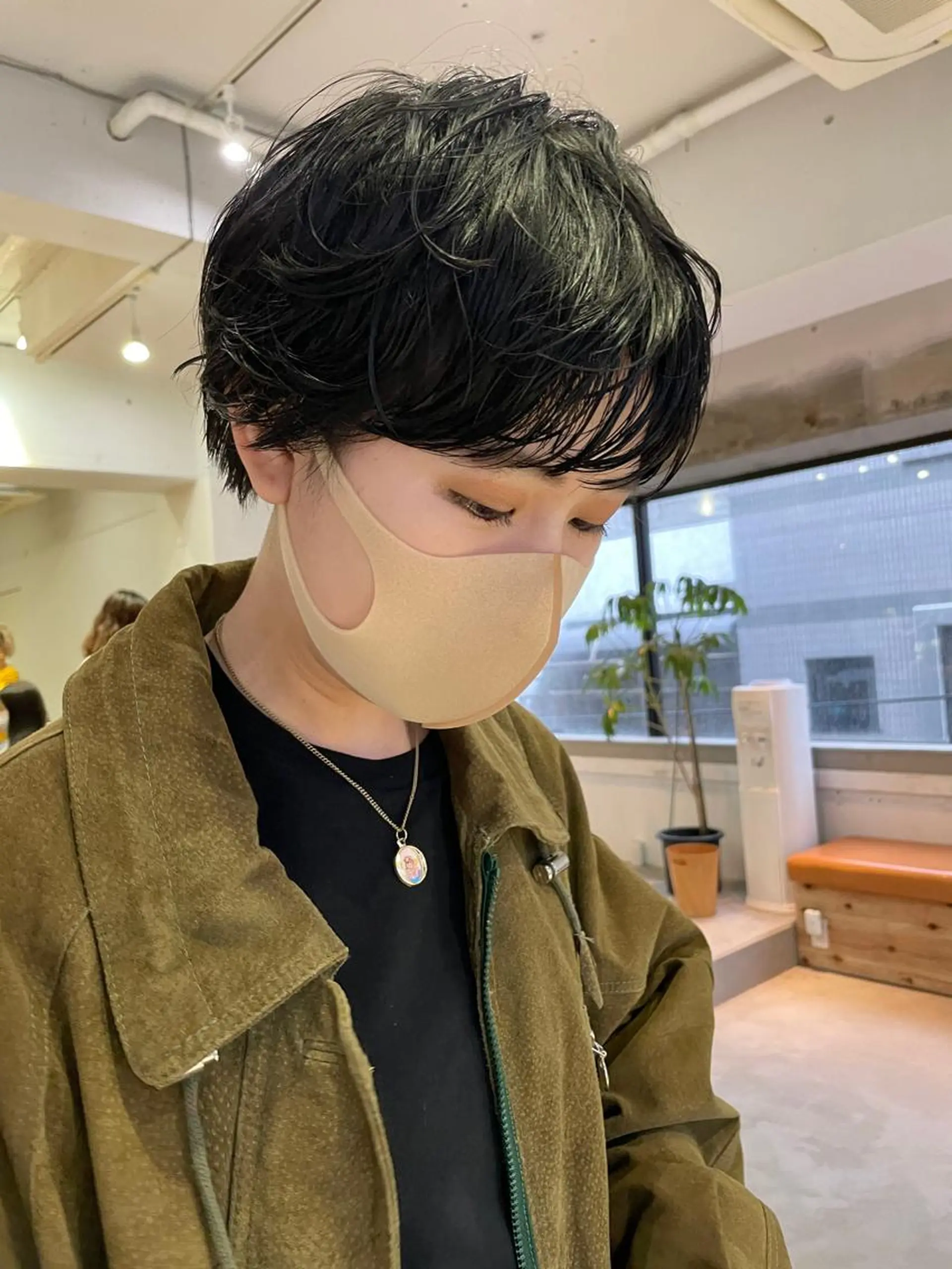 ショート パーマ ショートヘア ショート・ボブ 徳竹淳一のヘアスタイル