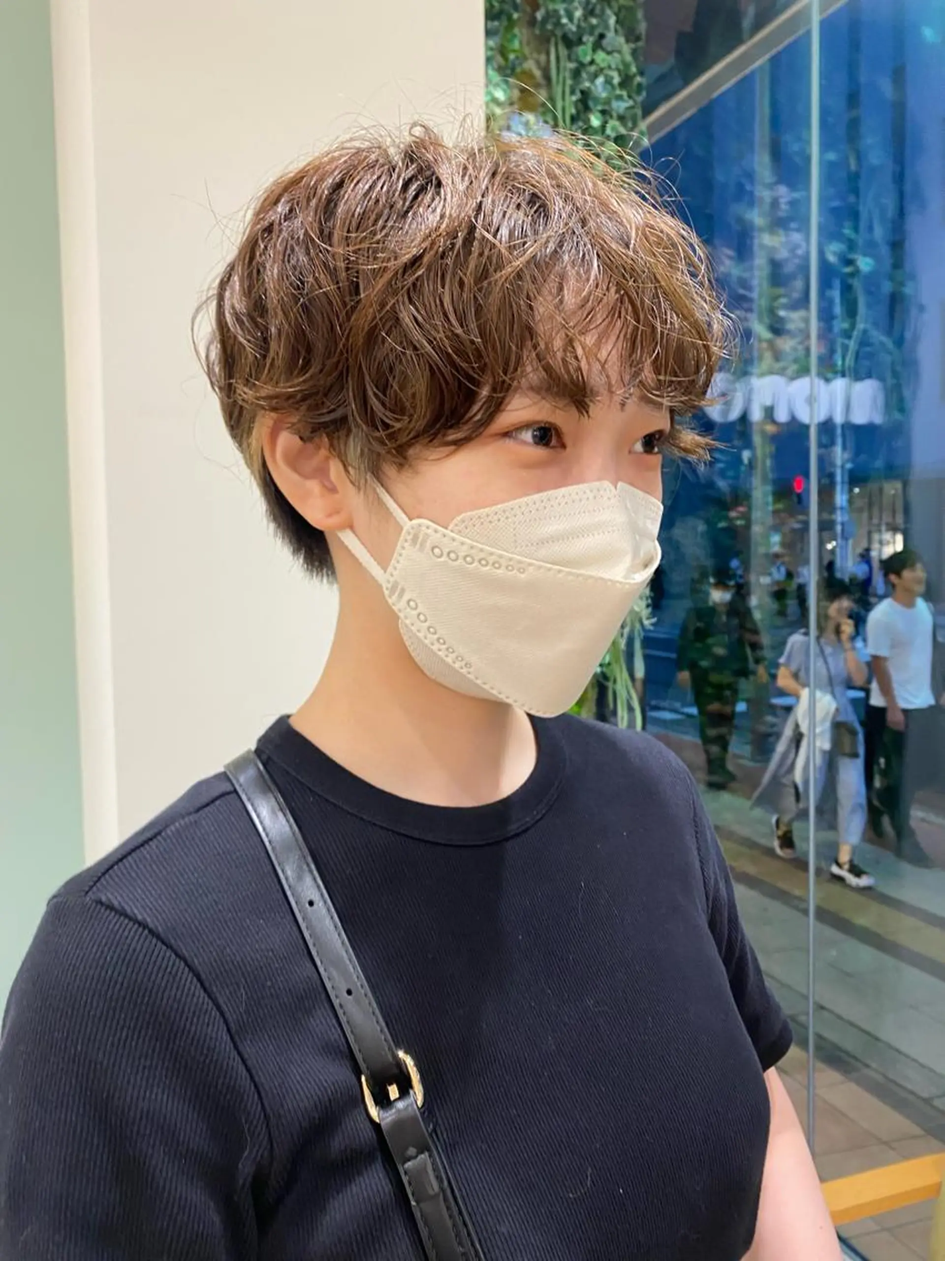 ショート ショートヘア カット パーマ 金山 友香🕊のヘアスタイル