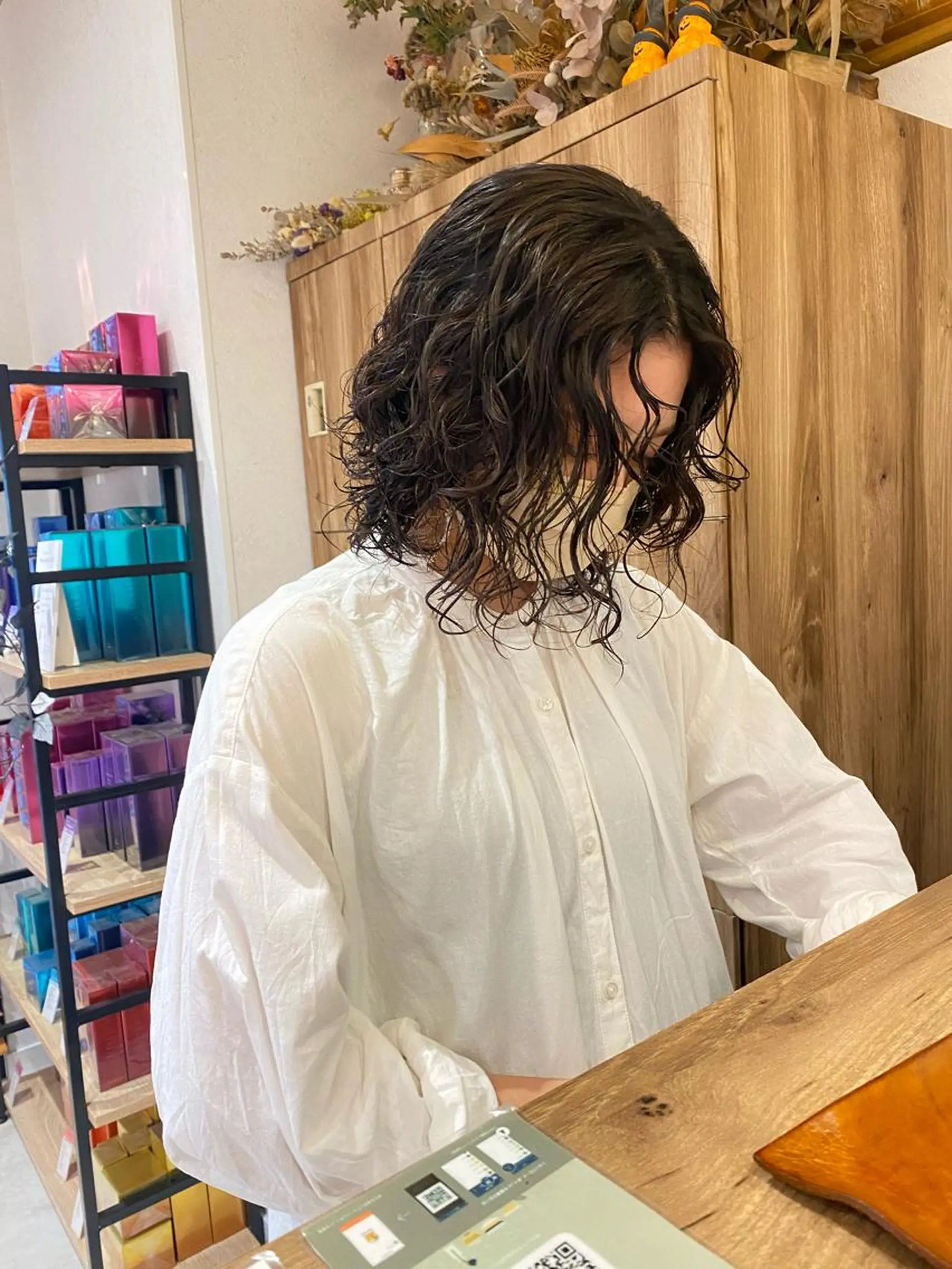 ショート パーマ ヘアアレンジ パーマ指名No1 /namiのヘアスタイル