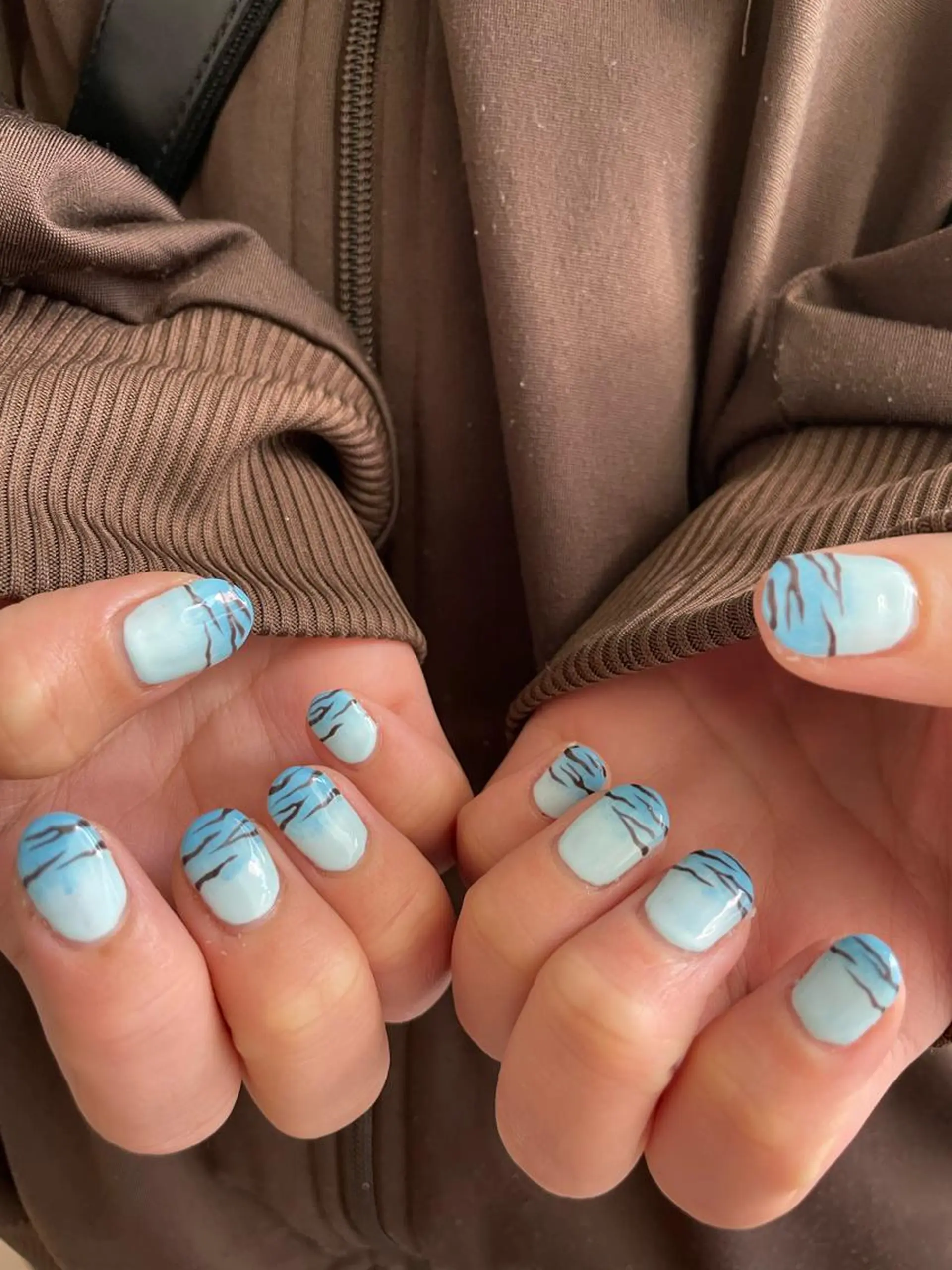 ネイル ジェルネイル パラジェル ハンドネイル hair&nail ☯️アイリ☯️のネイルデザイン