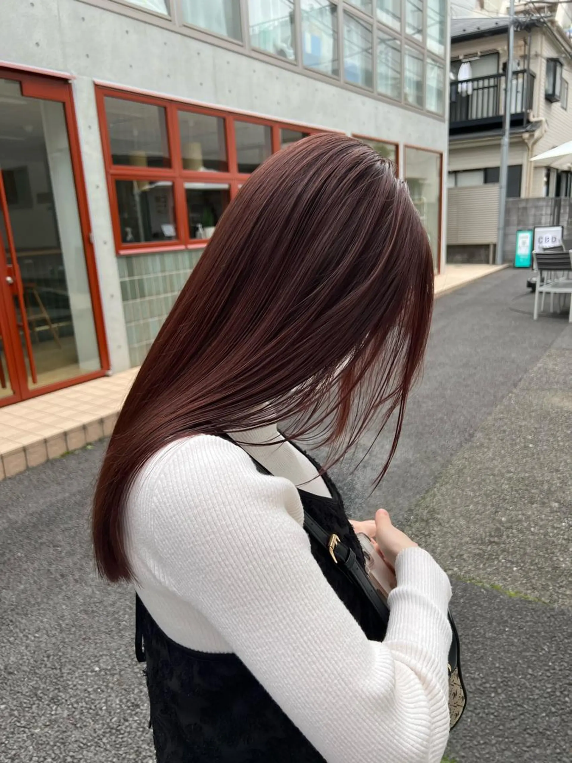 ロング カラー パーマ/ボブ /レイヤー チヒロのヘアスタイル