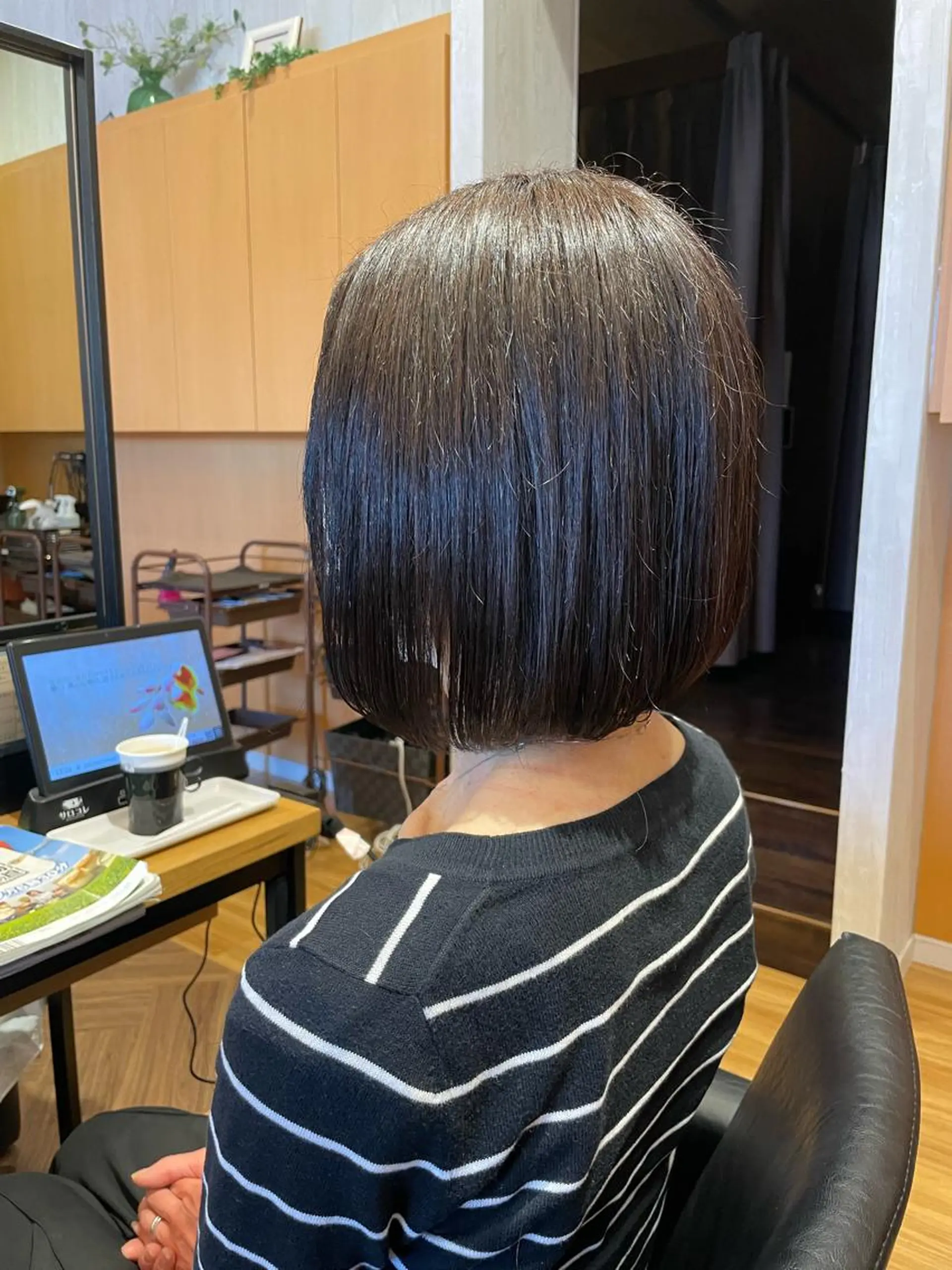 ミディアム ボブ WE RULE 札幌店 【ウィールール 札幌店】所属・✨️大人ショート 髙橋朋花のヘアスタイル