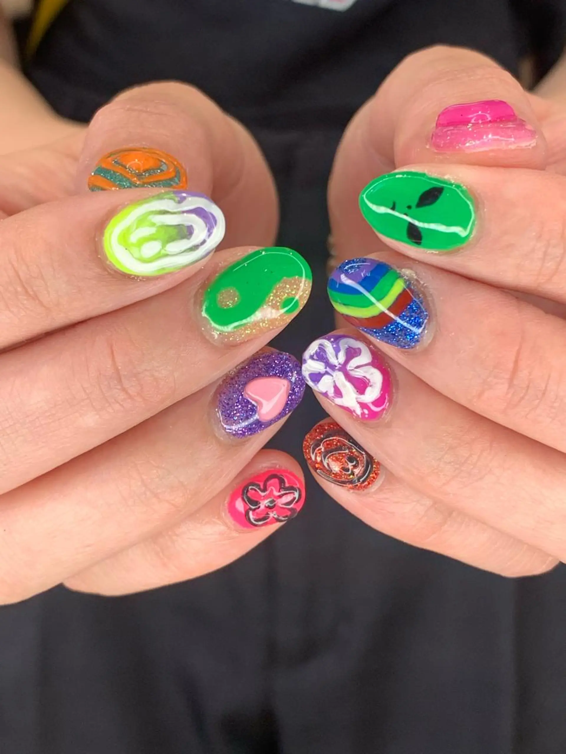 ネイル ぷっくりネイル ハンドネイル Kureha/ネイル トレンドヘアのヘアスタイル