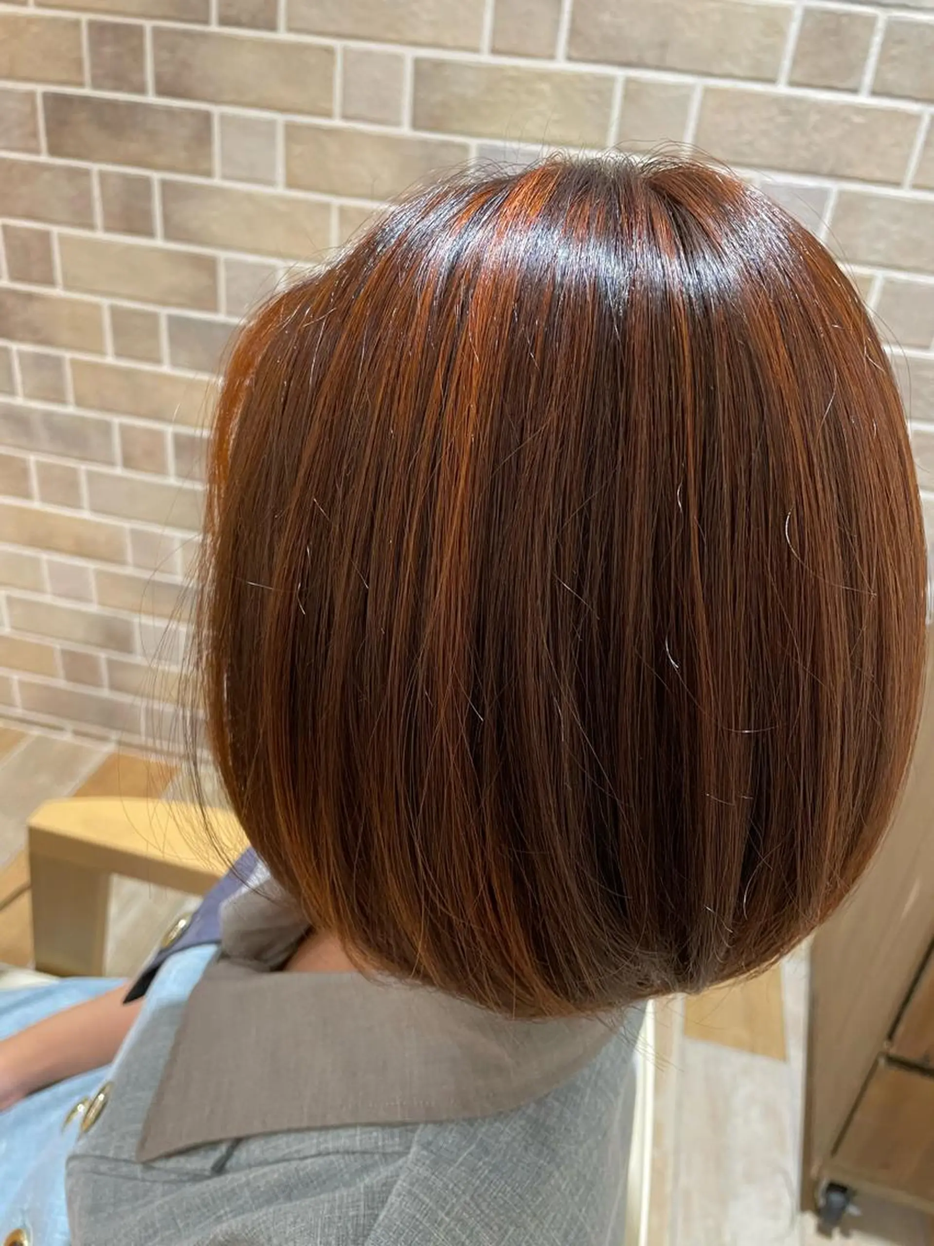 カラー ヘアカラー 須藤 向日葵のヘアスタイル